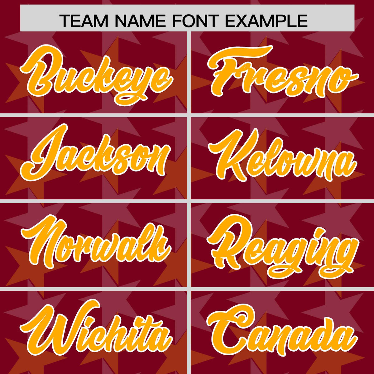 Custom Crimson Yellow Personalized All Star Graffiti Pattern Authentic Football Jersey