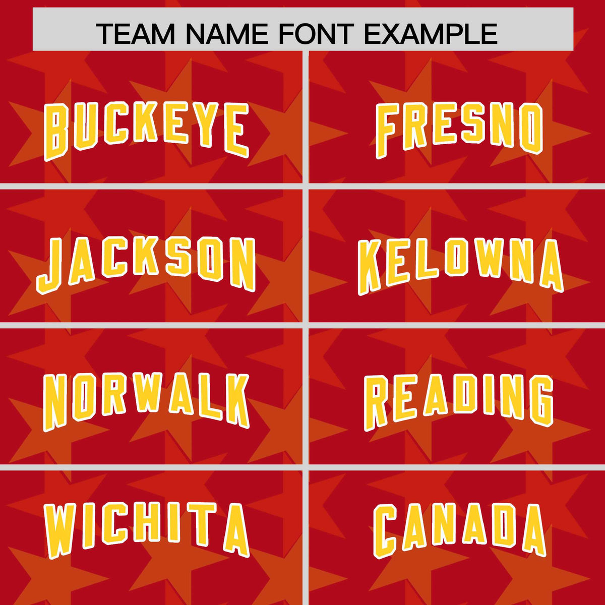 Custom Red Yellow Personalized All Star Graffiti Pattern Authentic Football Jersey