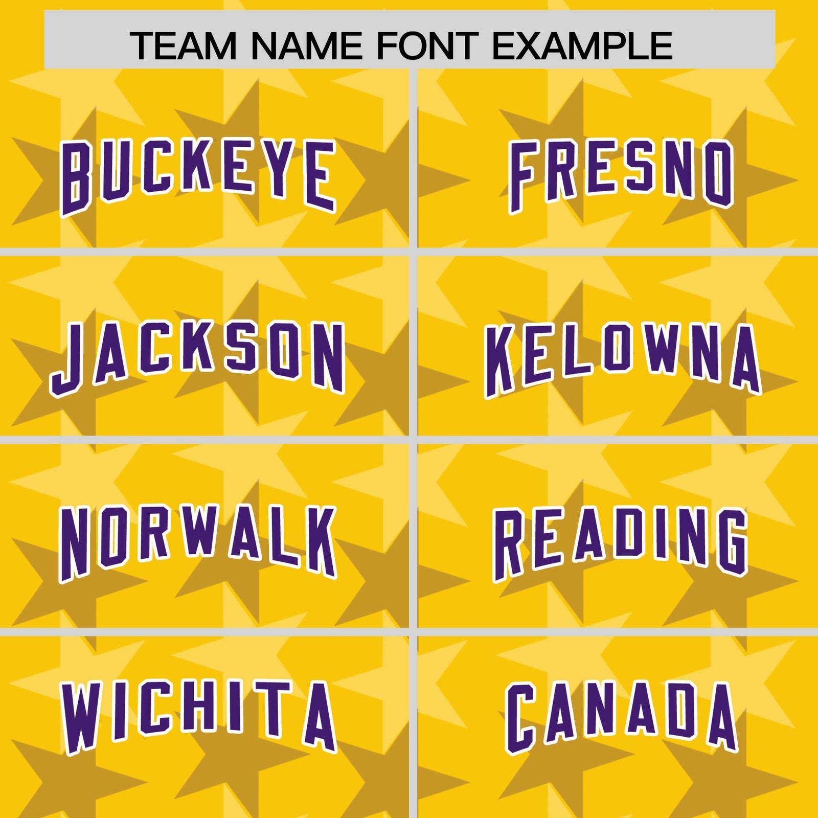 Custom Gold Purple Personalized All Star Graffiti Pattern Authentic Football Jersey