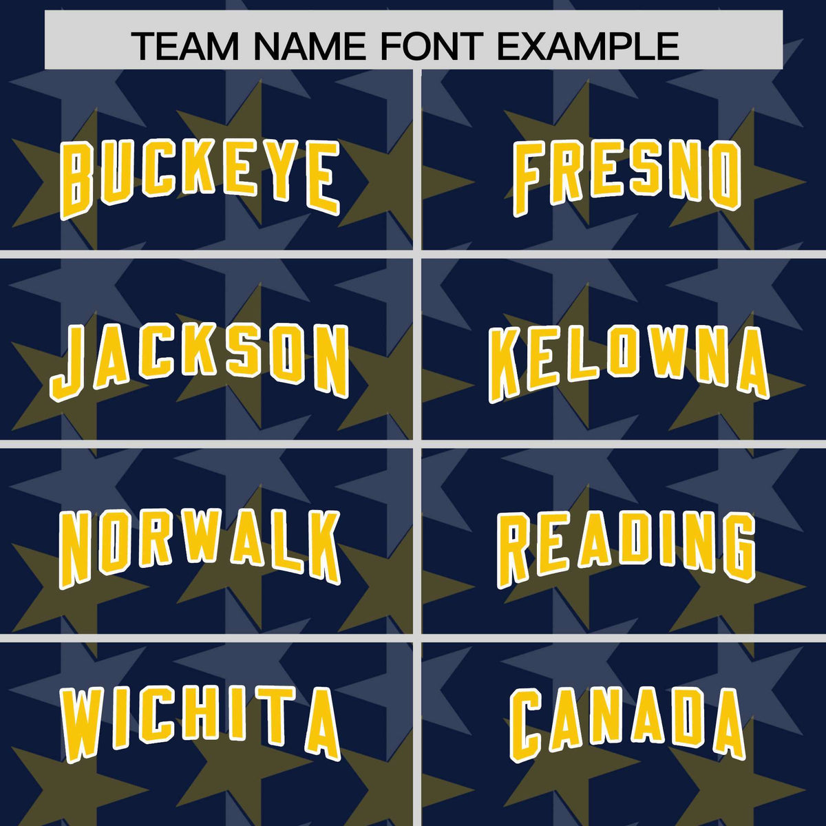 Custom Navy Gold Personalized All Star Graffiti Pattern Authentic Football Jersey
