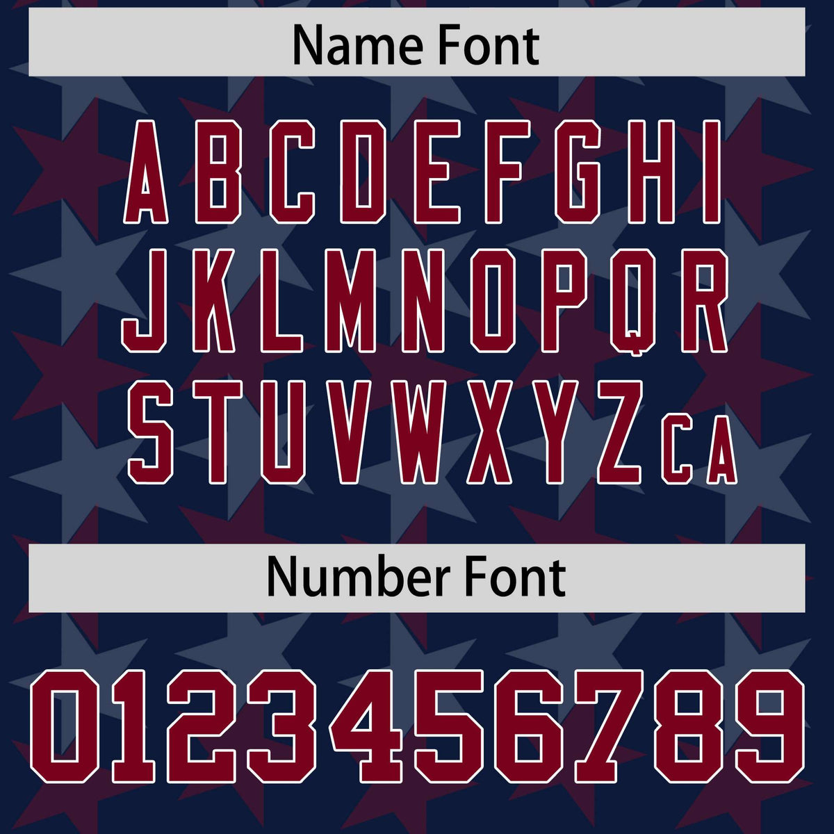 Custom Navy Crimson Personalized All Star Graffiti Pattern Authentic Football Jersey