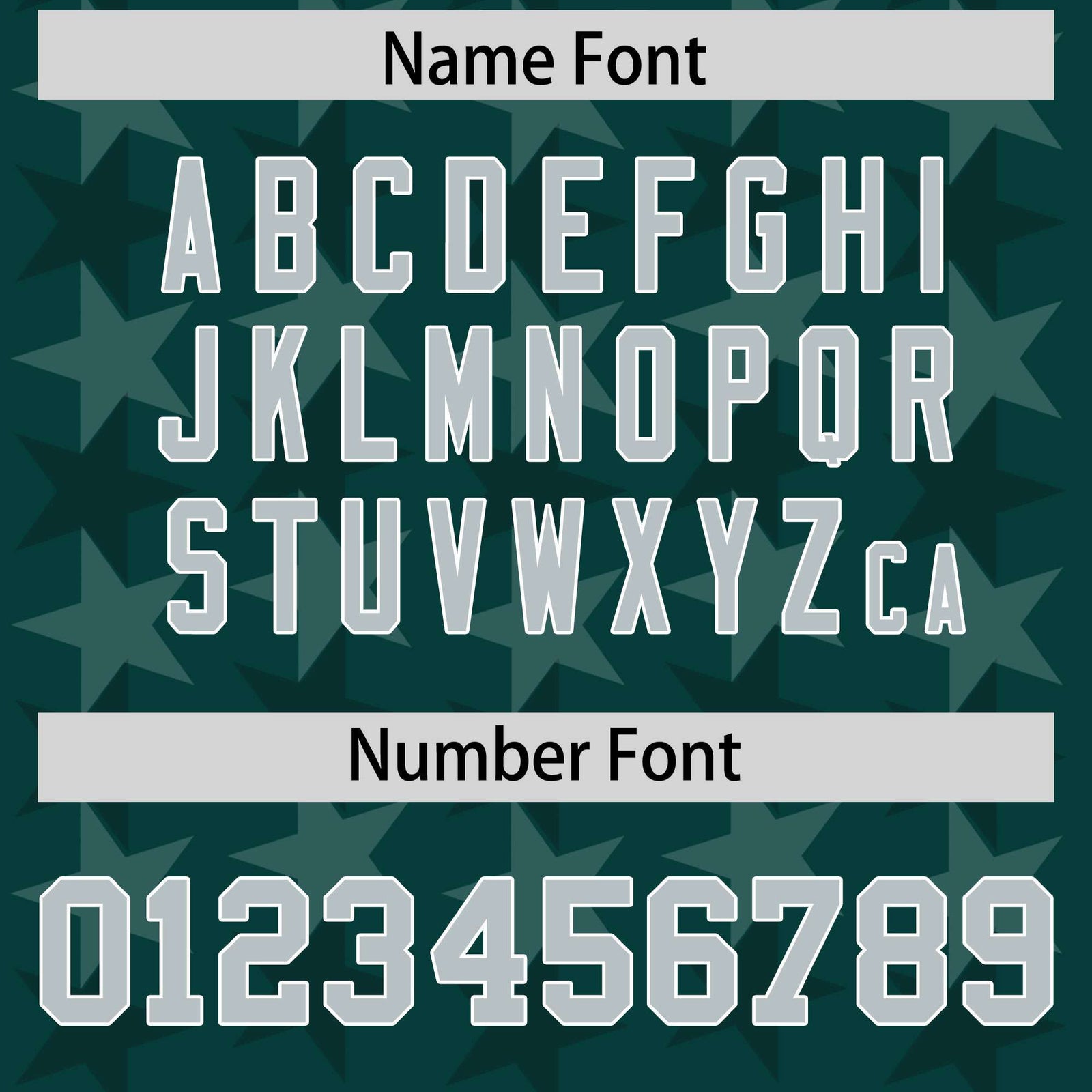 Custom Midnight Green Grey Personalized All Star Graffiti Pattern Authentic Football Jersey