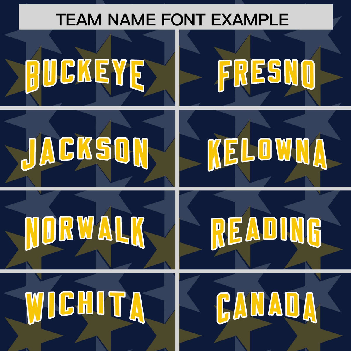 Custom Navy Gold Personalized All Star Graffiti Pattern Authentic Football Jersey