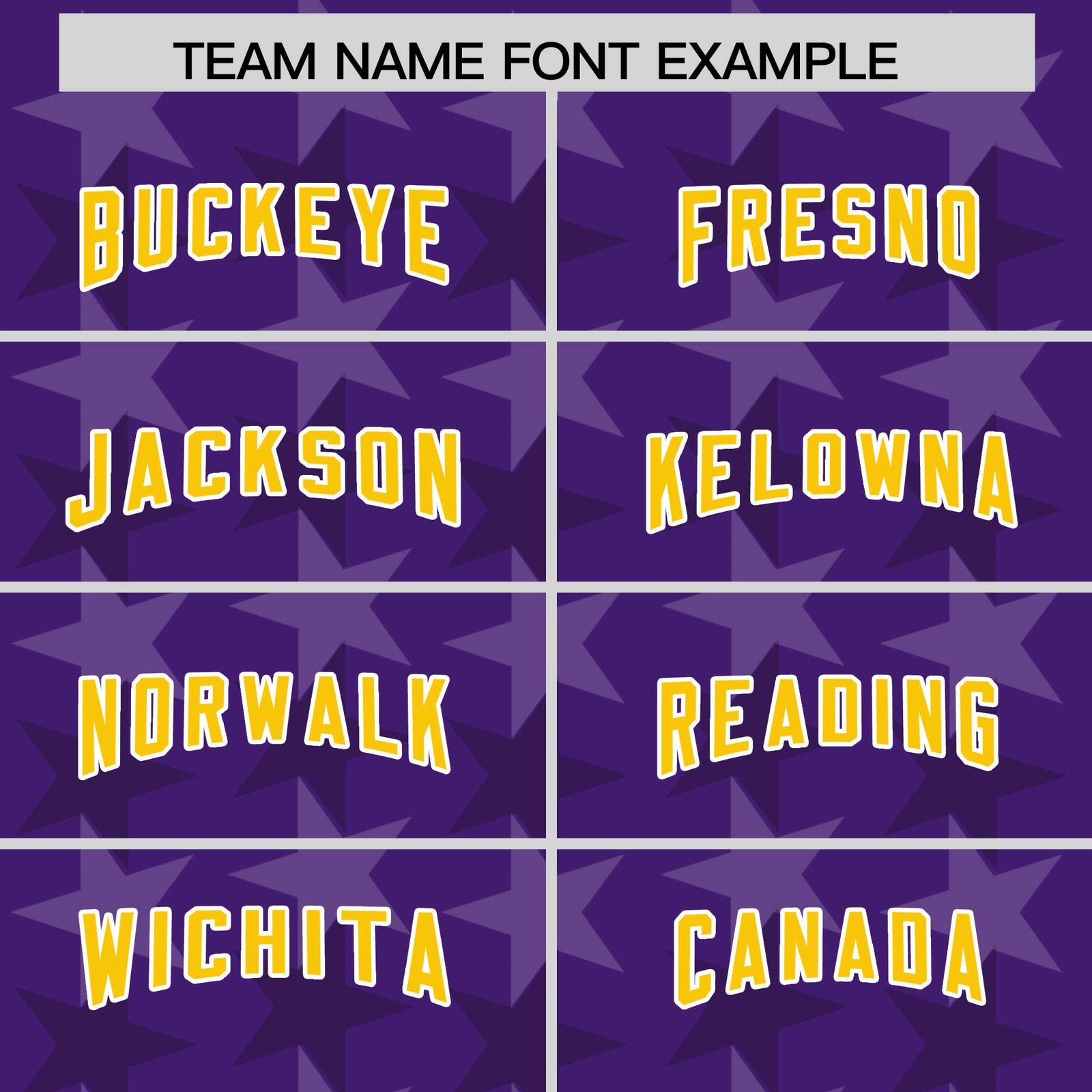 Custom Purple Gold Personalized All Star Graffiti Pattern Authentic Football Jersey