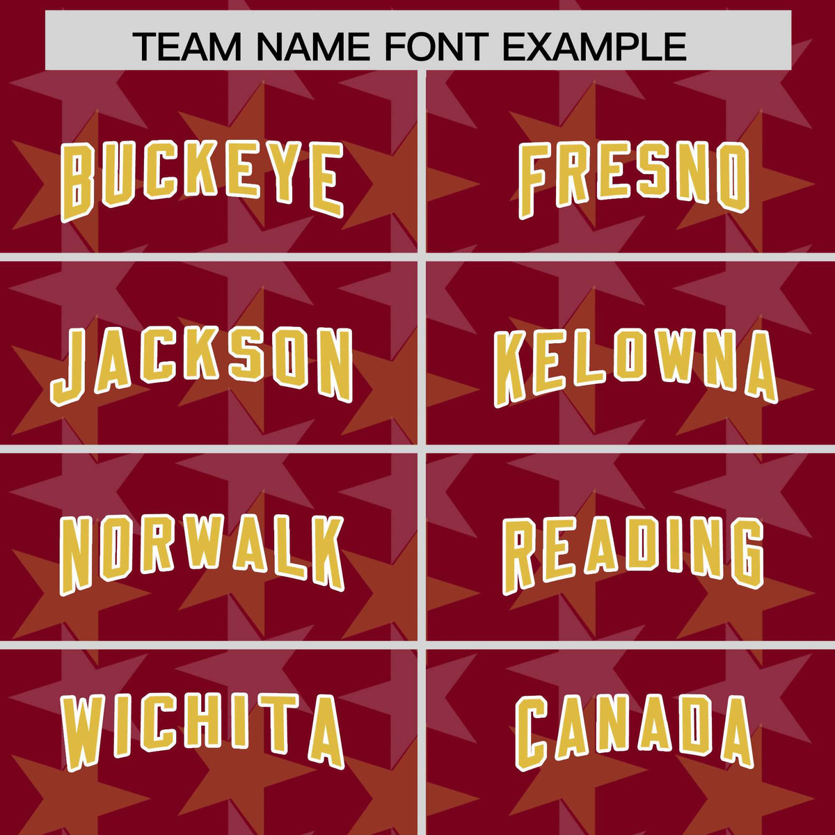 Custom Crimson Gold Personalized All Star Graffiti Pattern Authentic Football Jersey