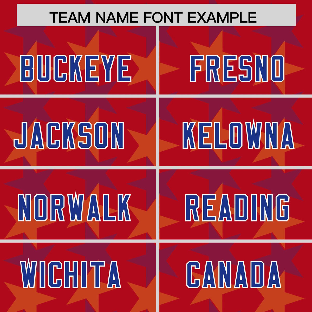 Custom Red Royal Personalized All Star Graffiti Pattern Authentic Football Jersey