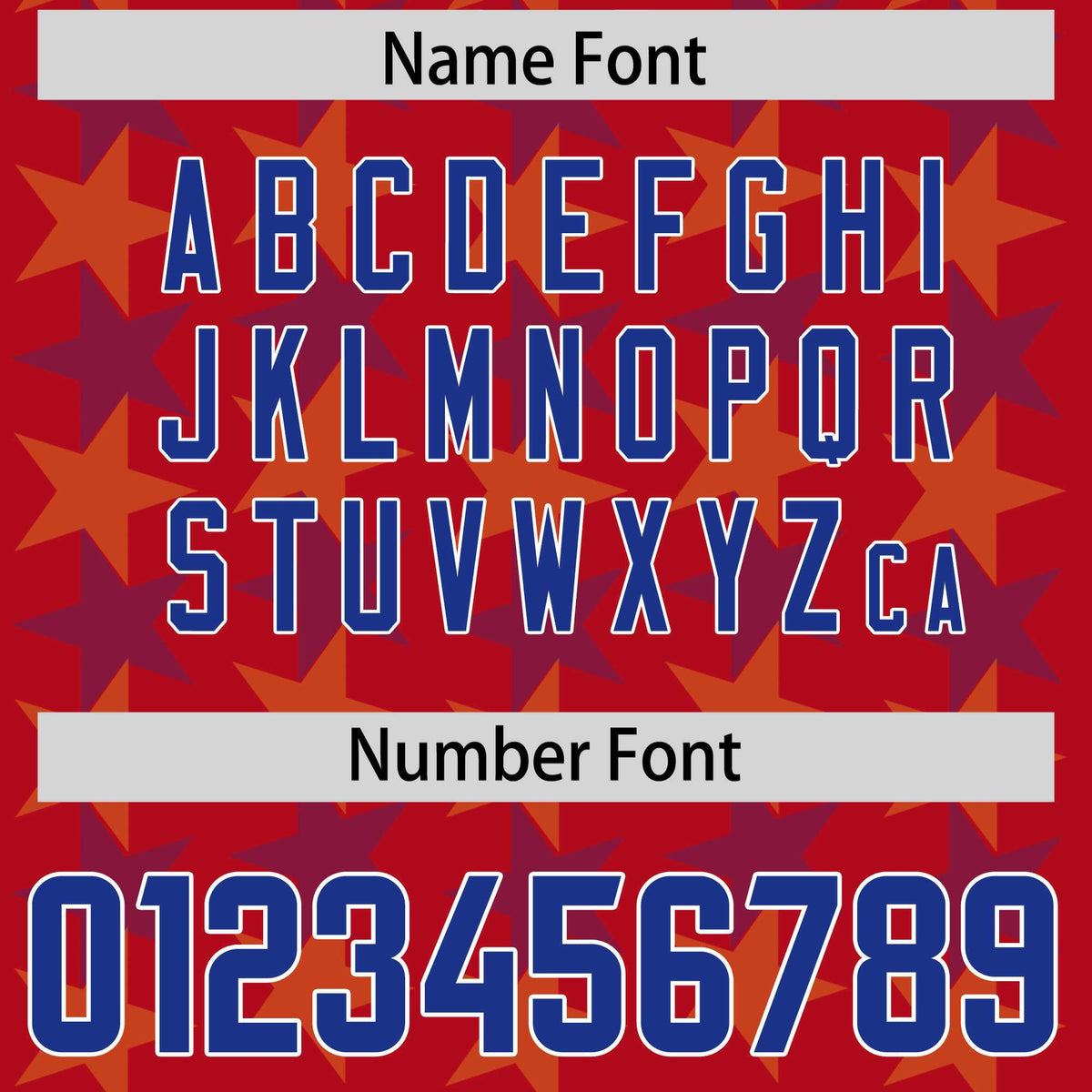 Custom Red Royal Personalized All Star Graffiti Pattern Authentic Football Jersey