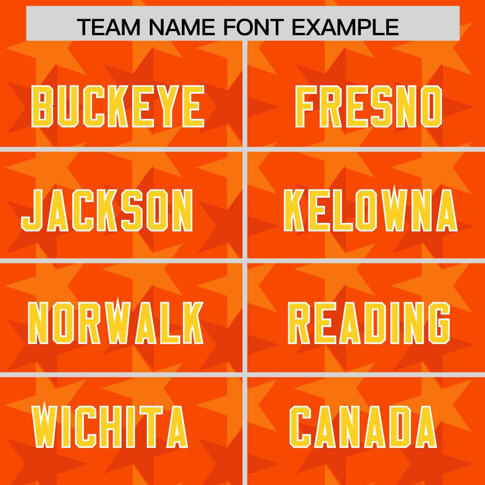 Custom Orange Gold Personalized All Star Graffiti Pattern Authentic Football Jersey