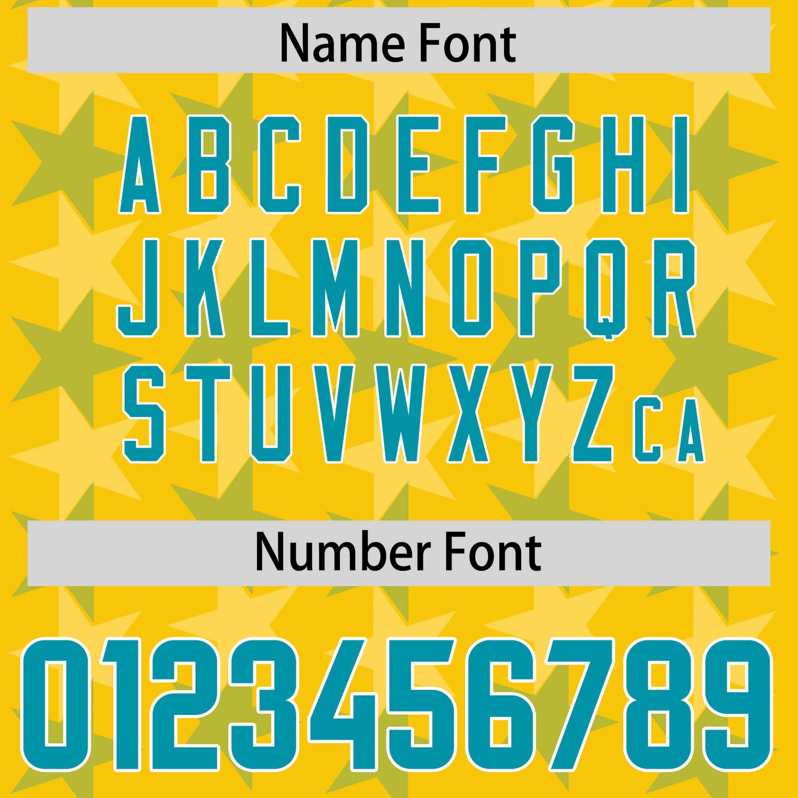 Custom Gold Aqua Personalized All Star Graffiti Pattern Authentic Football Jersey