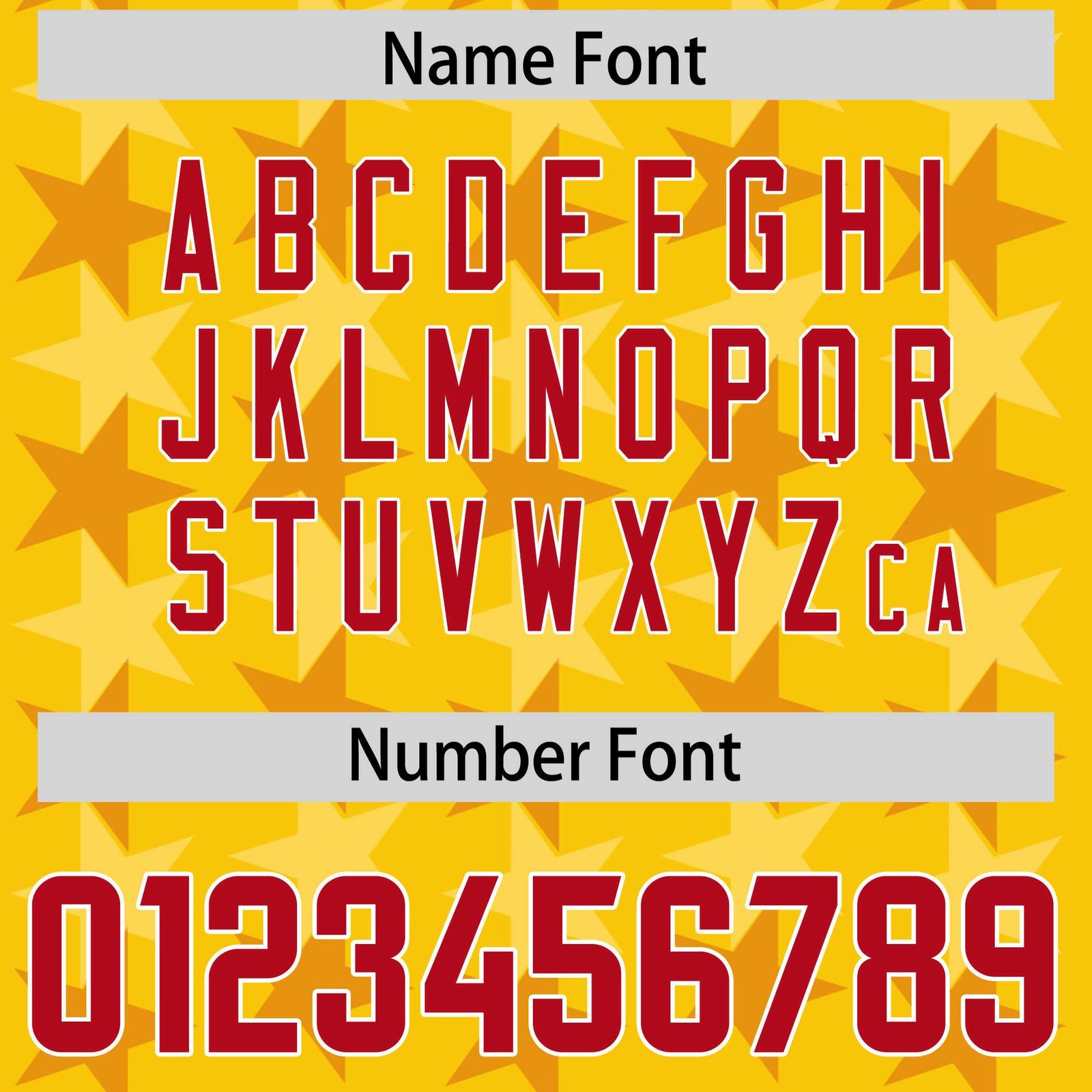 Custom Gold Red Personalized All Star Graffiti Pattern Authentic Football Jersey