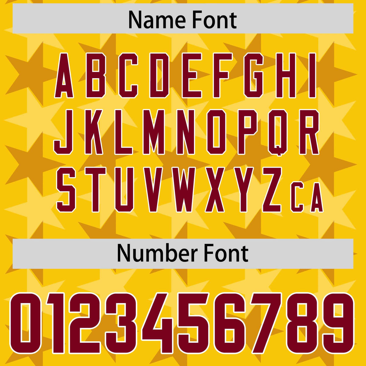 Custom Gold Crimson Personalized All Star Graffiti Pattern Authentic Football Jersey