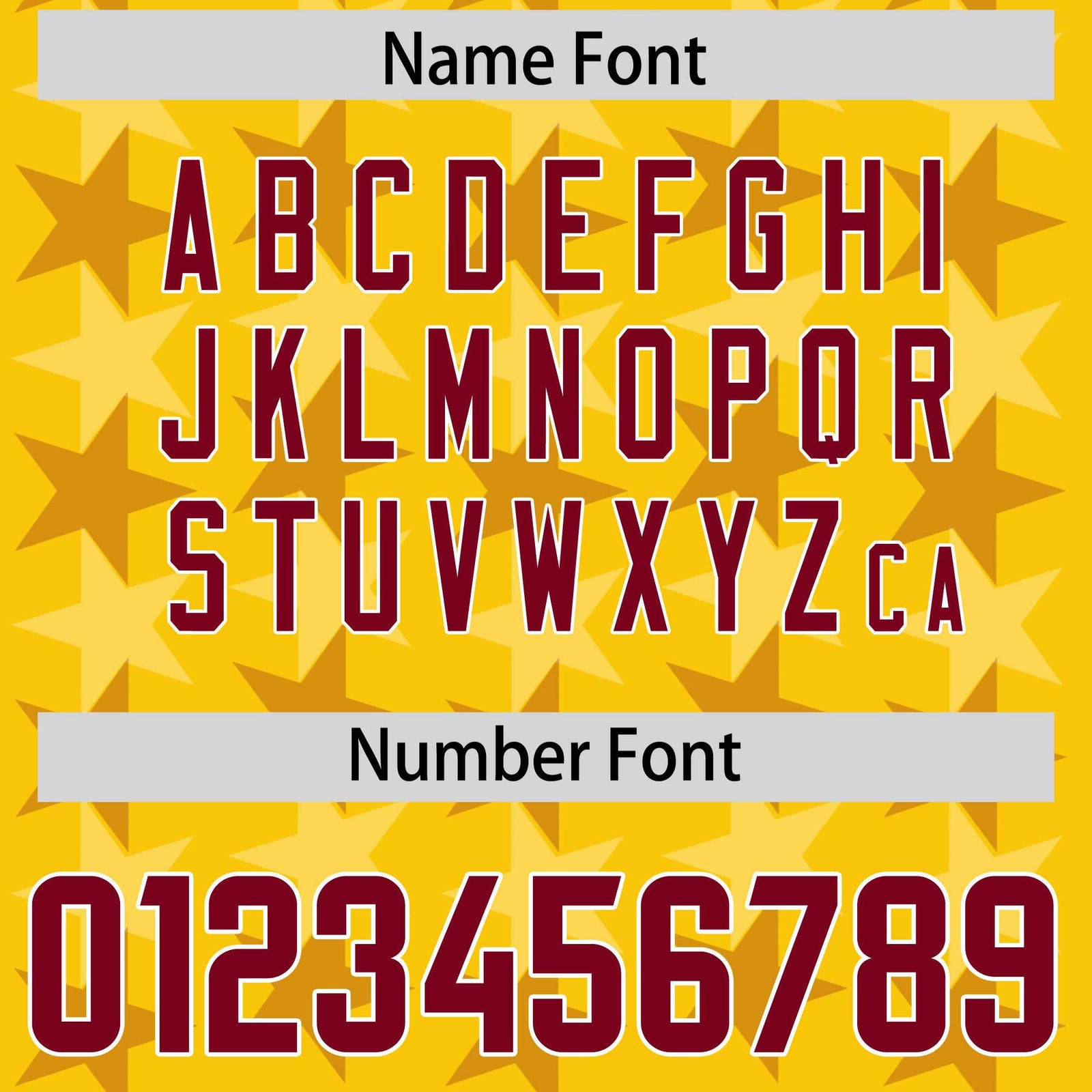 Custom Gold Crimson Personalized All Star Graffiti Pattern Authentic Football Jersey