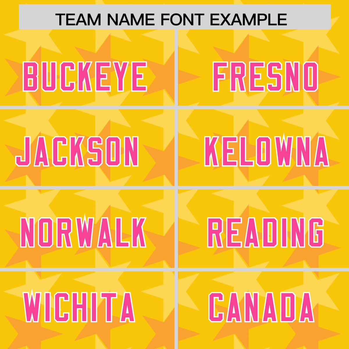 Custom Gold Pink Personalized All Star Graffiti Pattern Authentic Football Jersey