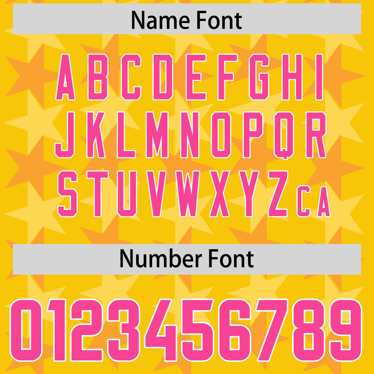 Custom Gold Pink Personalized All Star Graffiti Pattern Authentic Football Jersey