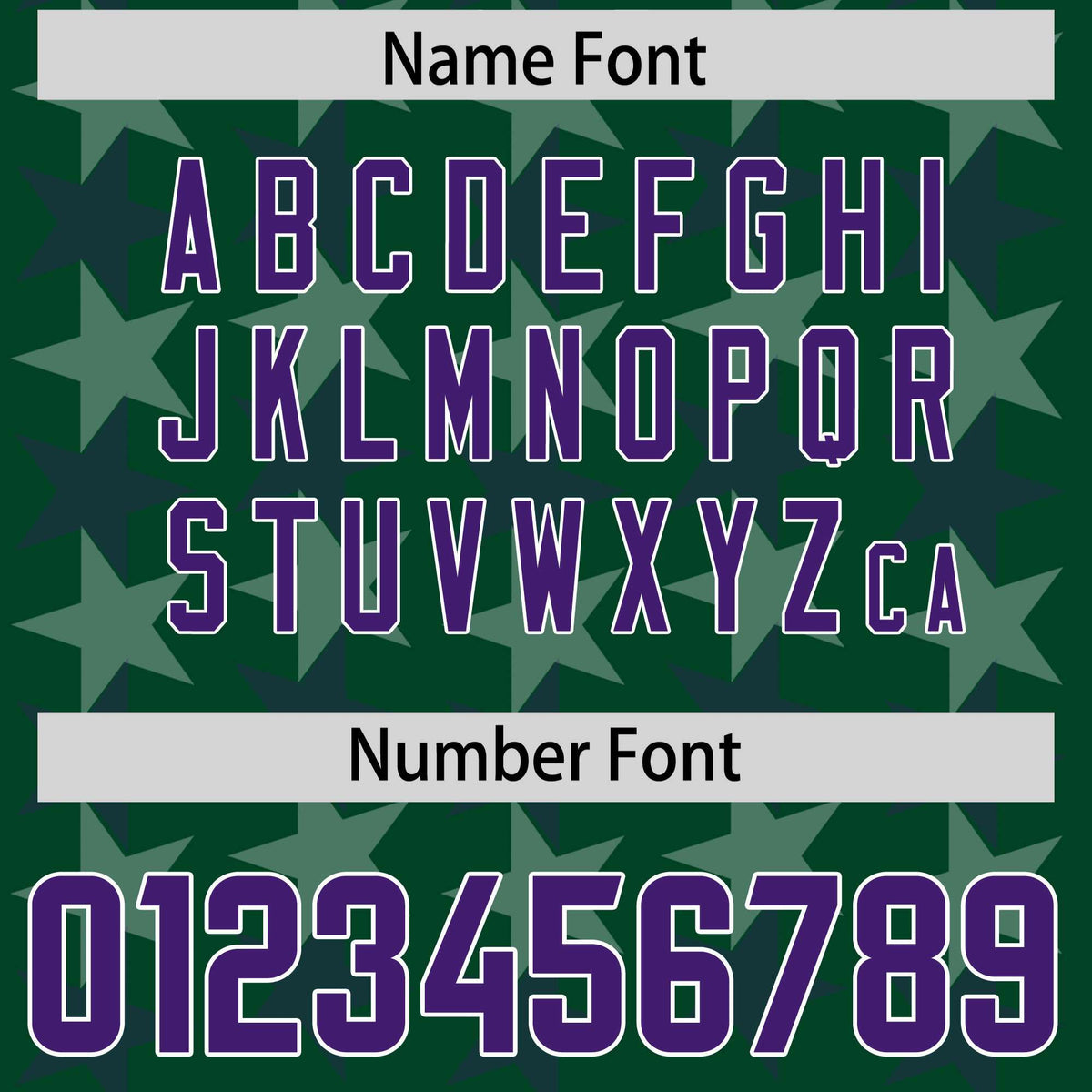 Custom Green Purple Personalized All Star Graffiti Pattern Authentic Football Jersey