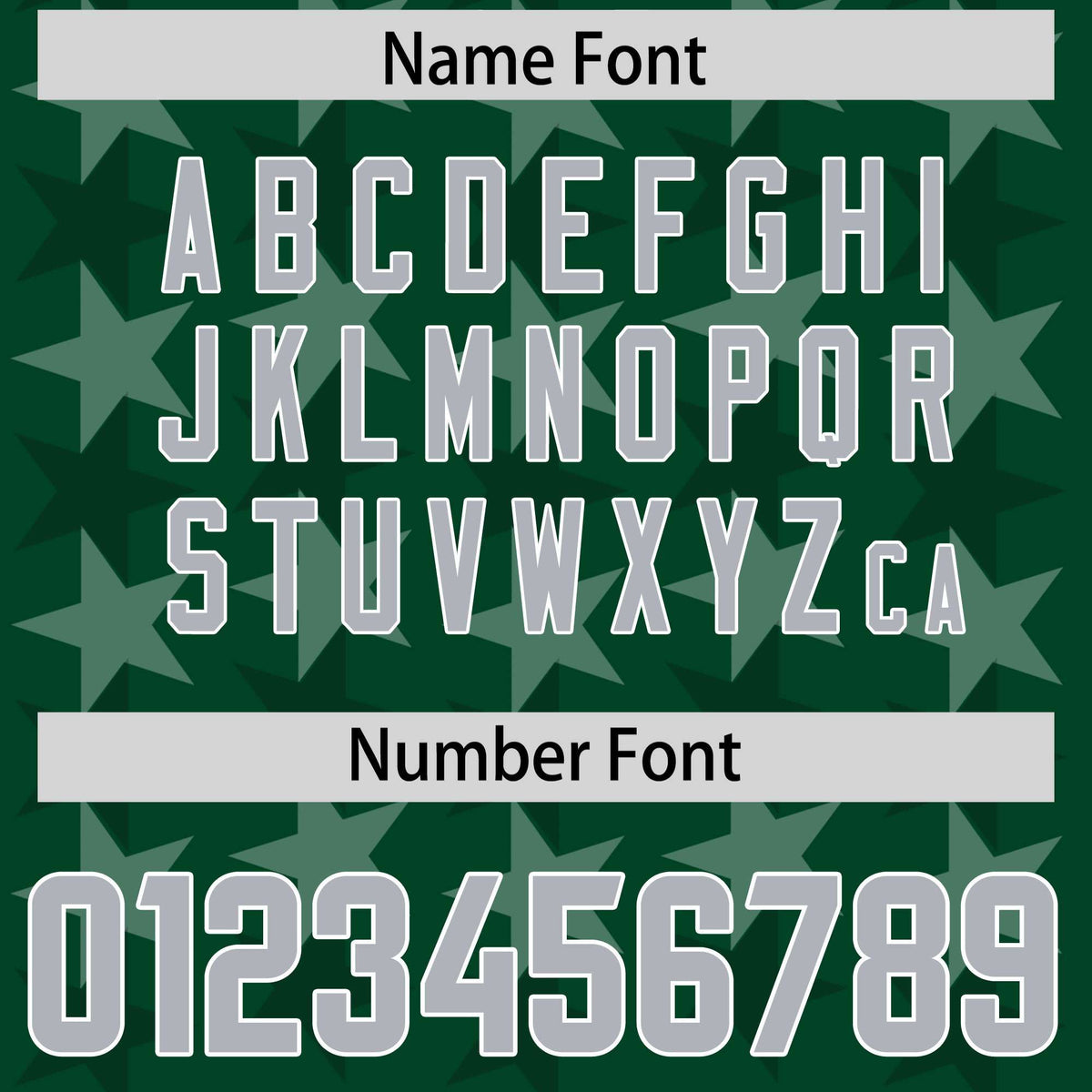 Custom Green Grey Personalized All Star Graffiti Pattern Authentic Football Jersey