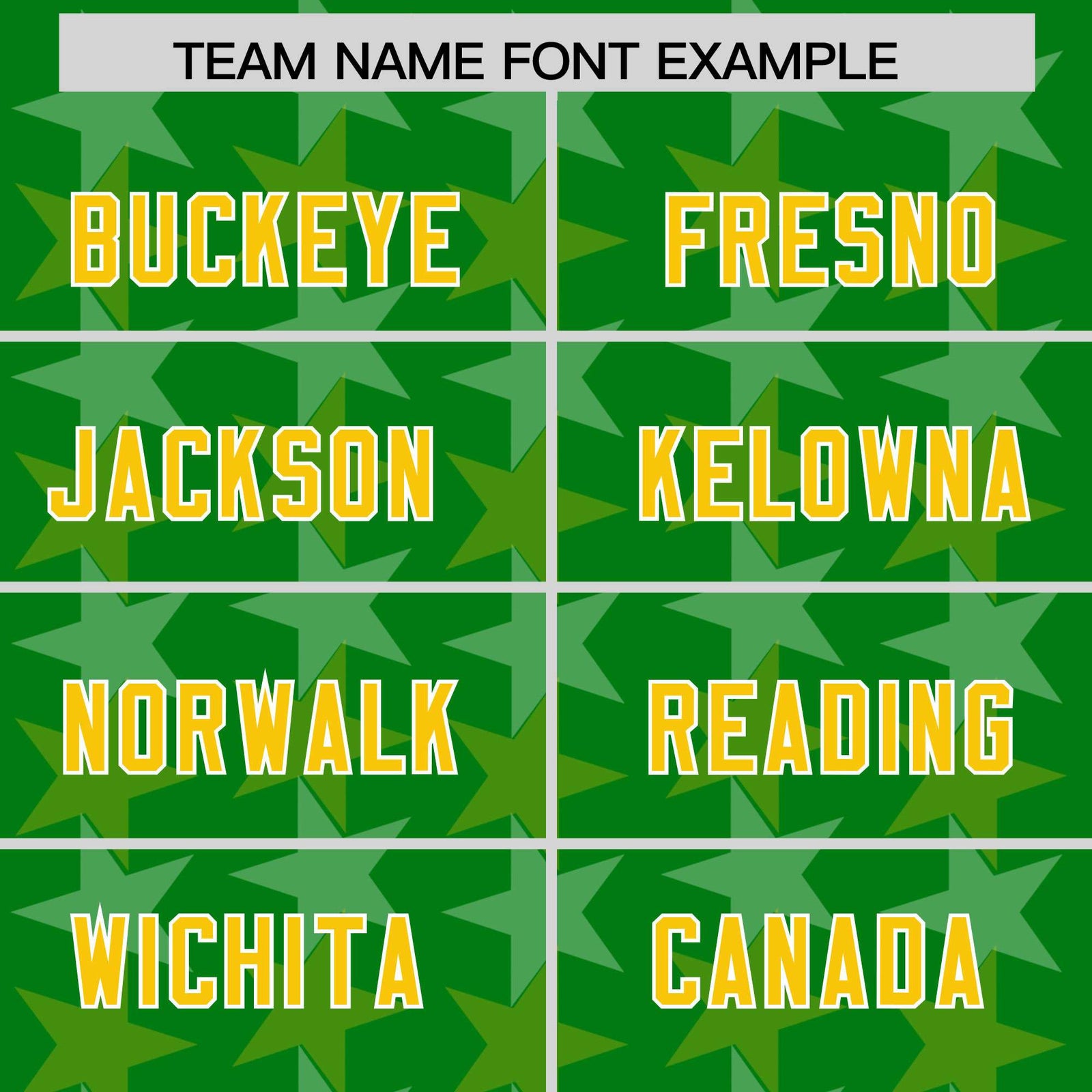 Custom Kelly Green Gold Personalized All Star Graffiti Pattern Authentic Football Jersey