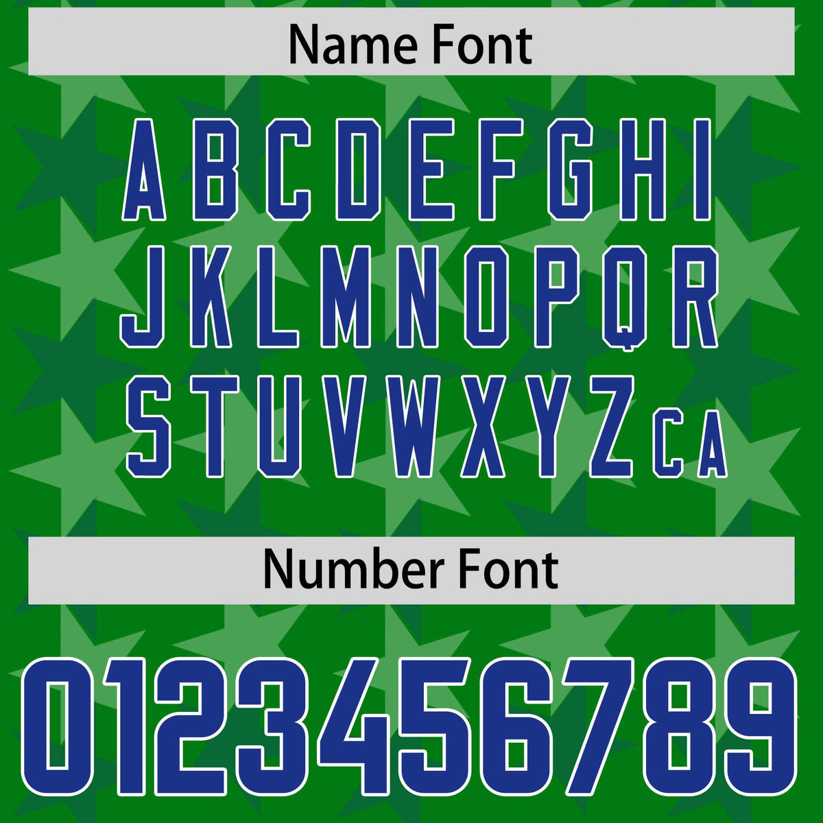 Custom Kelly Green Royal Personalized All Star Graffiti Pattern Authentic Football Jersey