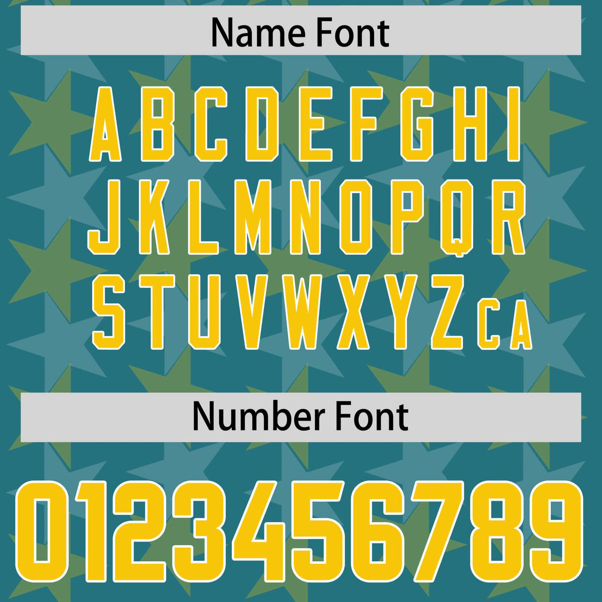 Custom Aqua Gold Personalized All Star Graffiti Pattern Authentic Football Jersey