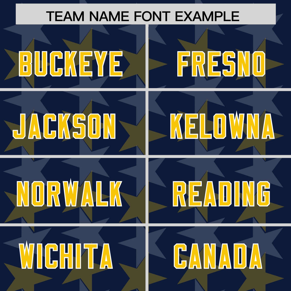 Custom Navy Gold Personalized All Star Graffiti Pattern Authentic Football Jersey