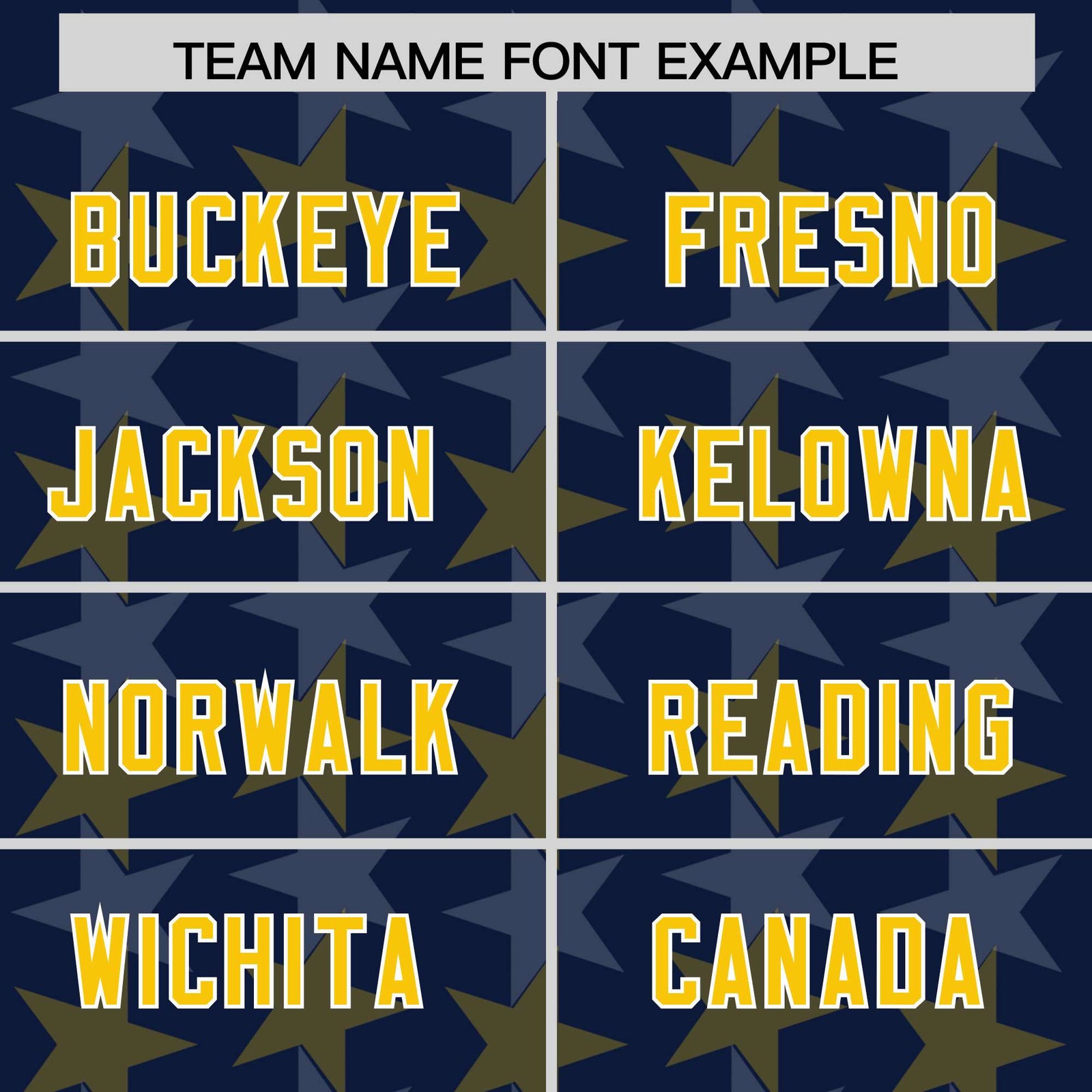 Custom Navy Gold Personalized All Star Graffiti Pattern Authentic Football Jersey