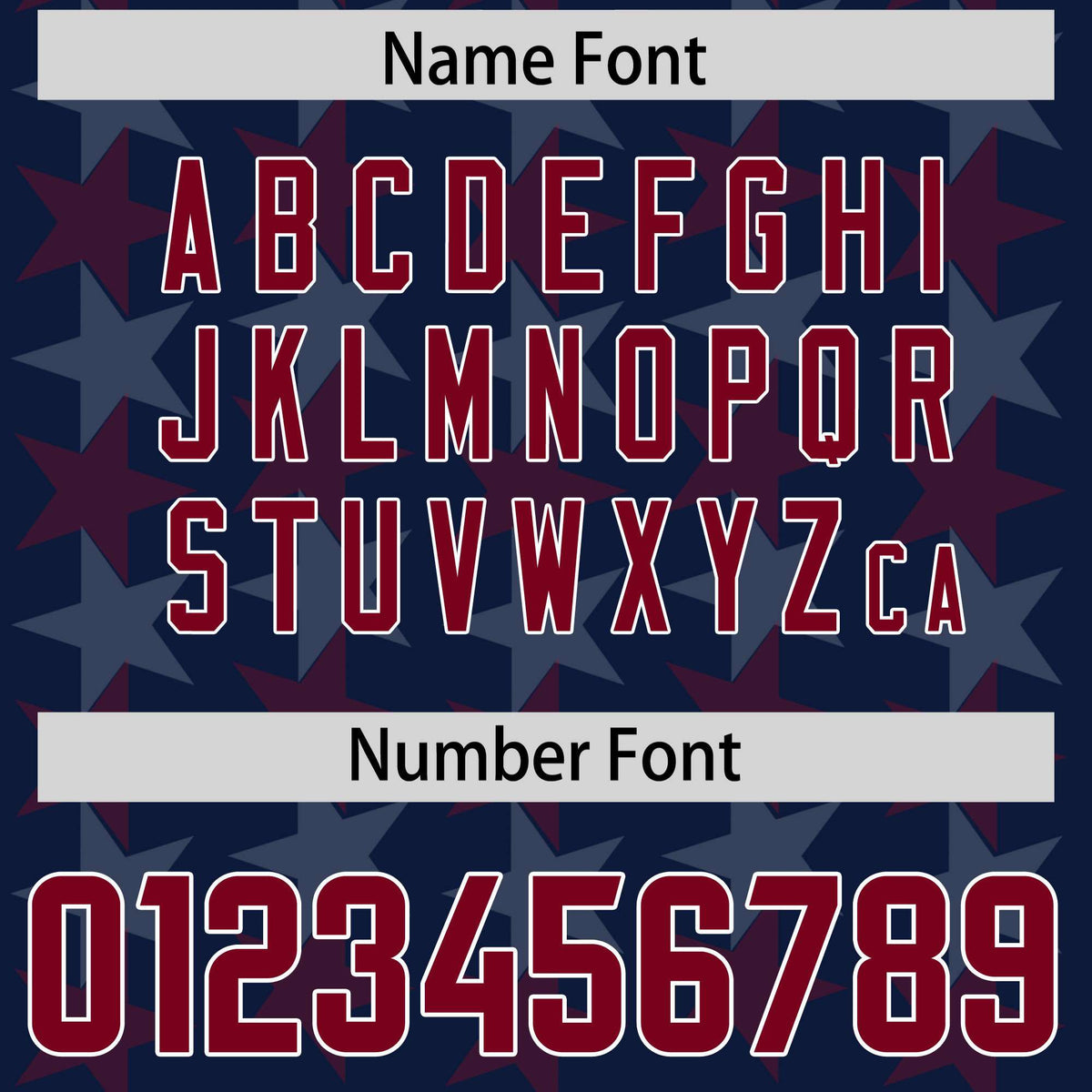 Custom Navy Crimson Personalized All Star Graffiti Pattern Authentic Football Jersey