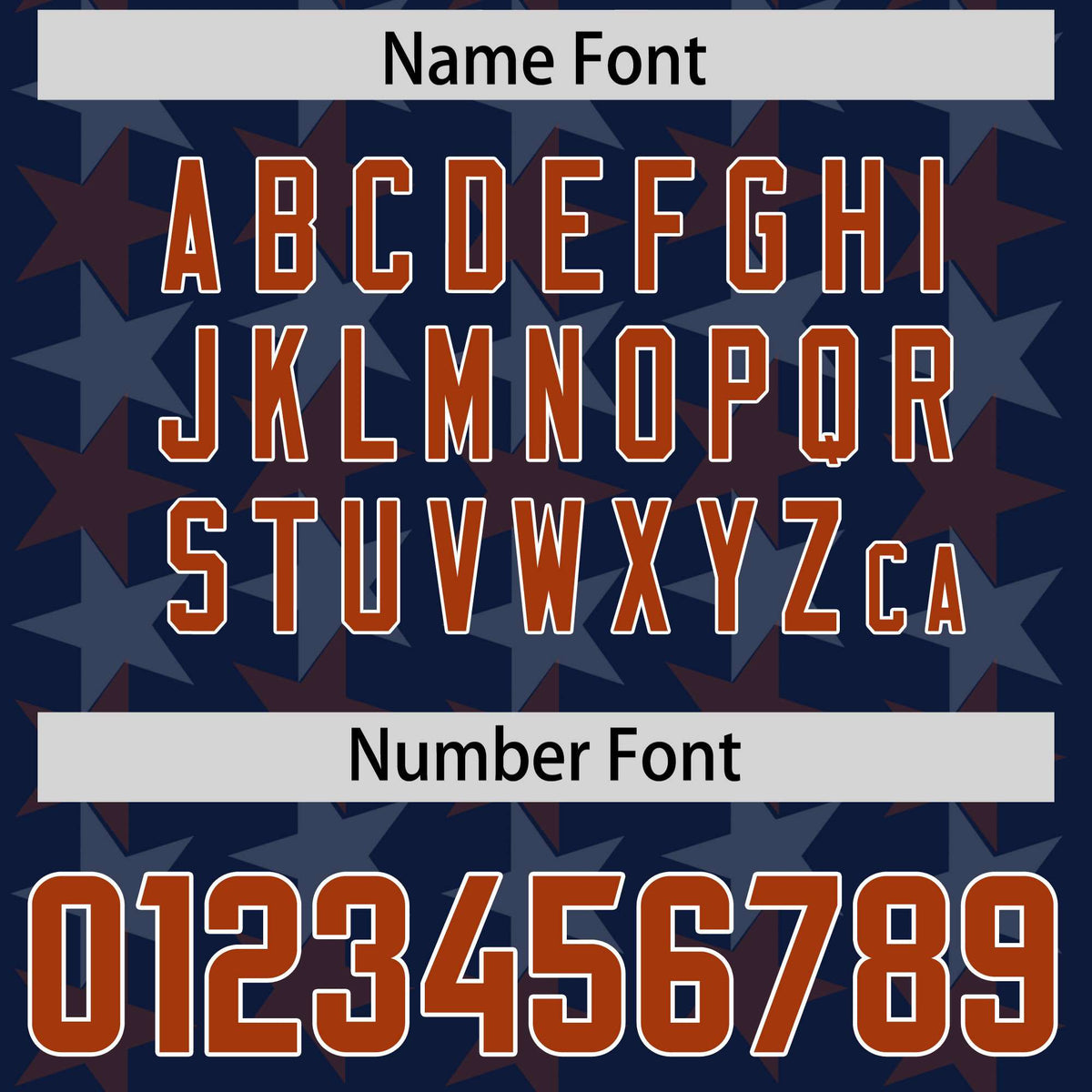 Custom Navy Texas Orange Personalized All Star Graffiti Pattern Authentic Football Jersey