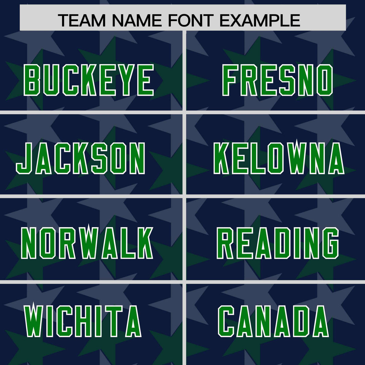 Custom Navy Kelly Green Personalized All Star Graffiti Pattern Authentic Football Jersey