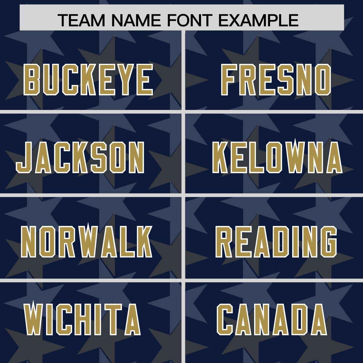 Custom Navy Old Gold Personalized All Star Graffiti Pattern Authentic Football Jersey