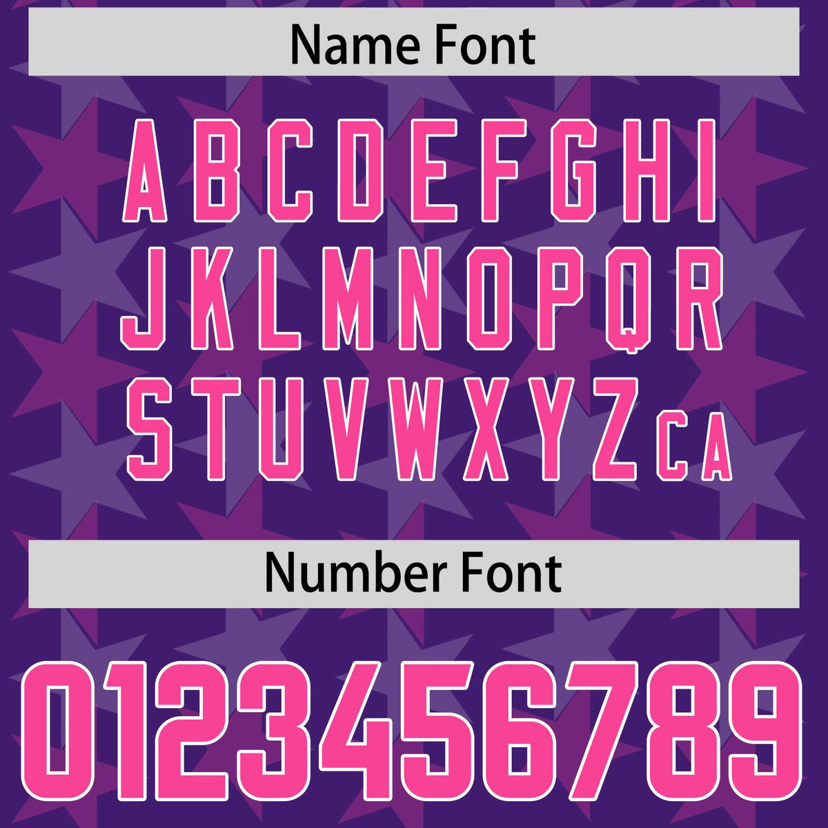 Custom Purple Pink Personalized All Star Graffiti Pattern Authentic Football Jersey