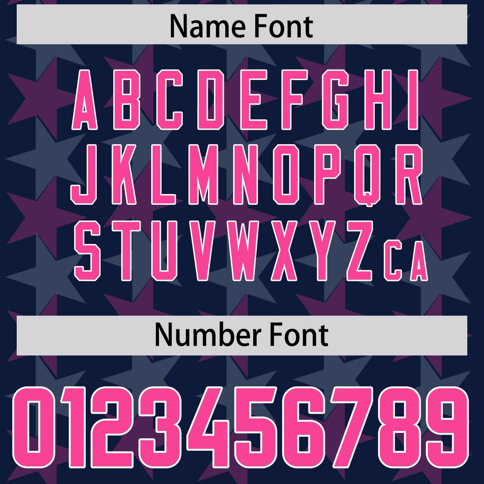 Custom Navy Pink Personalized All Star Graffiti Pattern Authentic Football Jersey