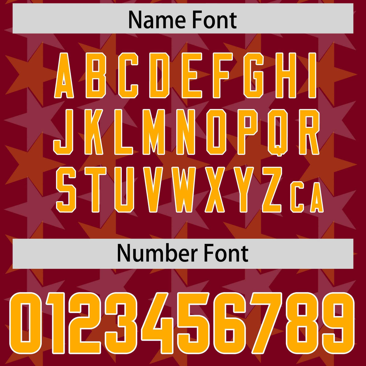 Custom Crimson Yellow Personalized All Star Graffiti Pattern Authentic Football Jersey