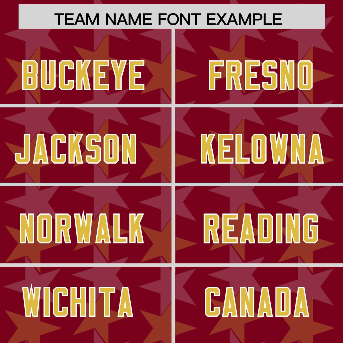 Custom Crimson Gold Personalized All Star Graffiti Pattern Authentic Football Jersey