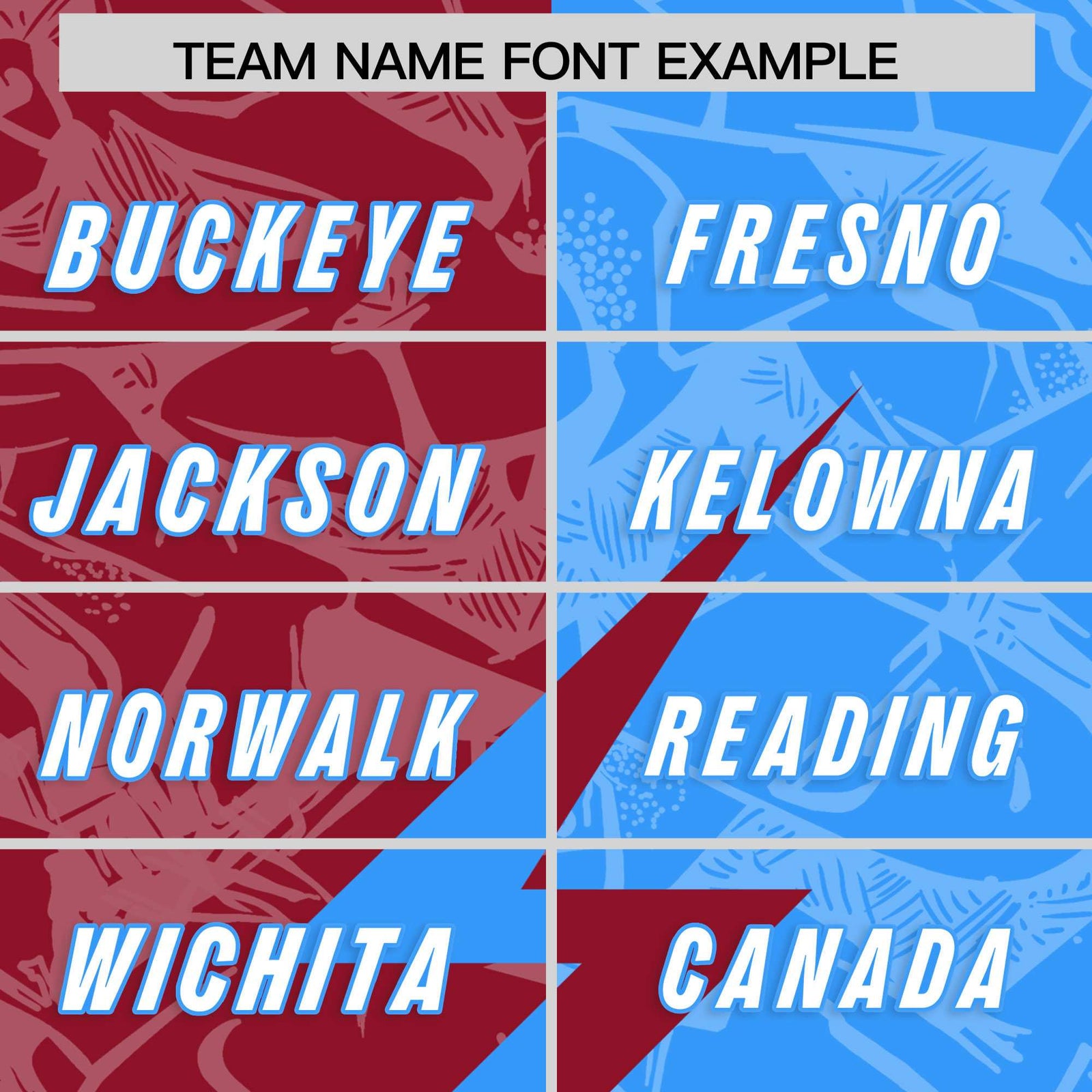 Custom Light Blue Cardinal Split Personalized Lightning Pattern Football Jersey