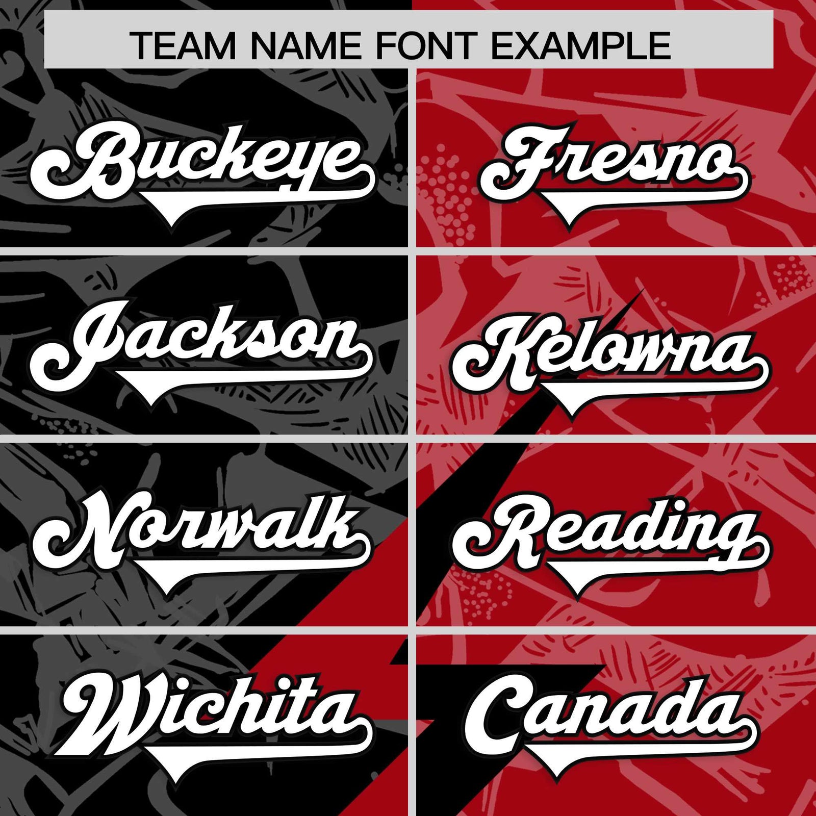 Custom Black Red Split Personalized Lightning Pattern Football Jersey