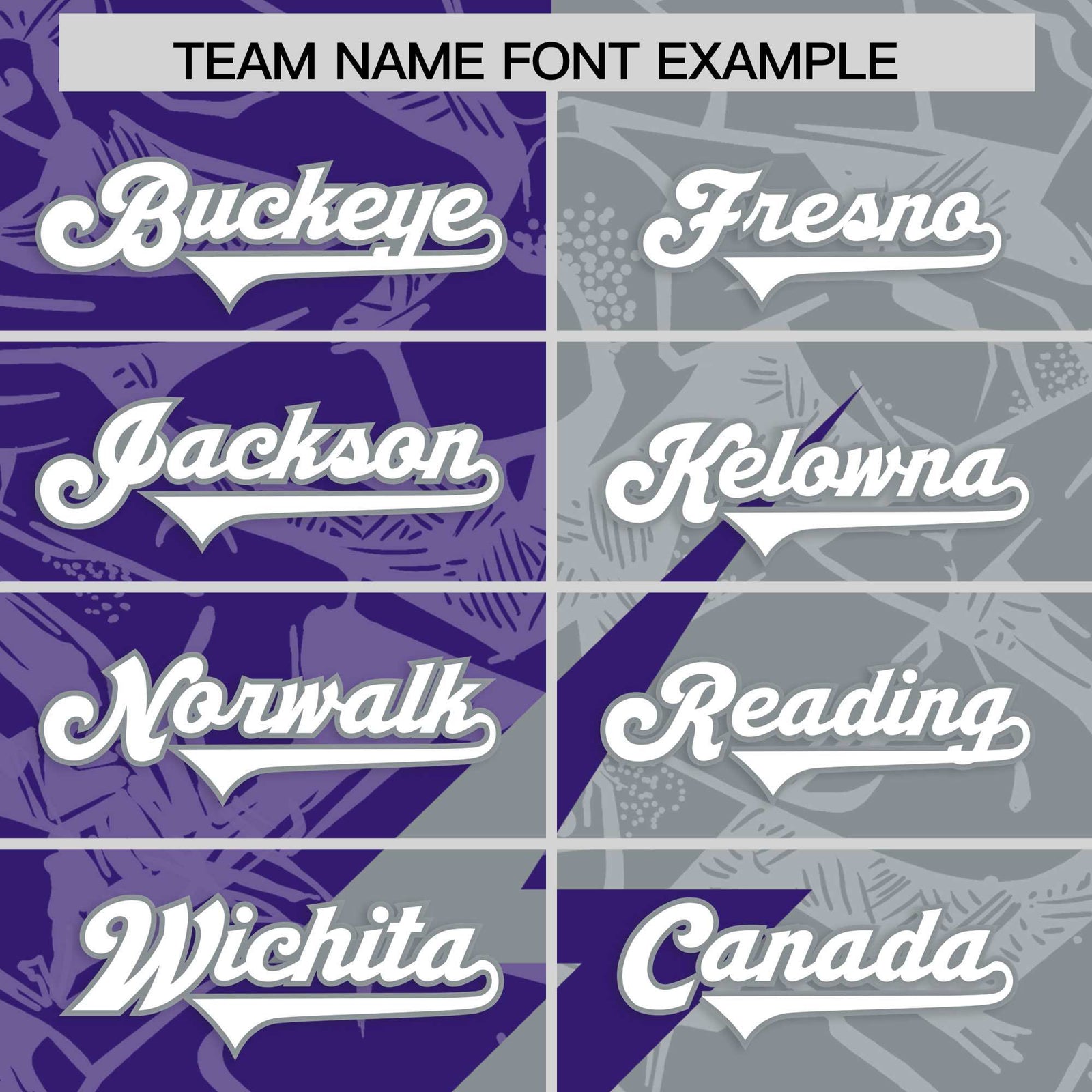 Custom Purple Gray Split Personalized Lightning Pattern Football Jersey