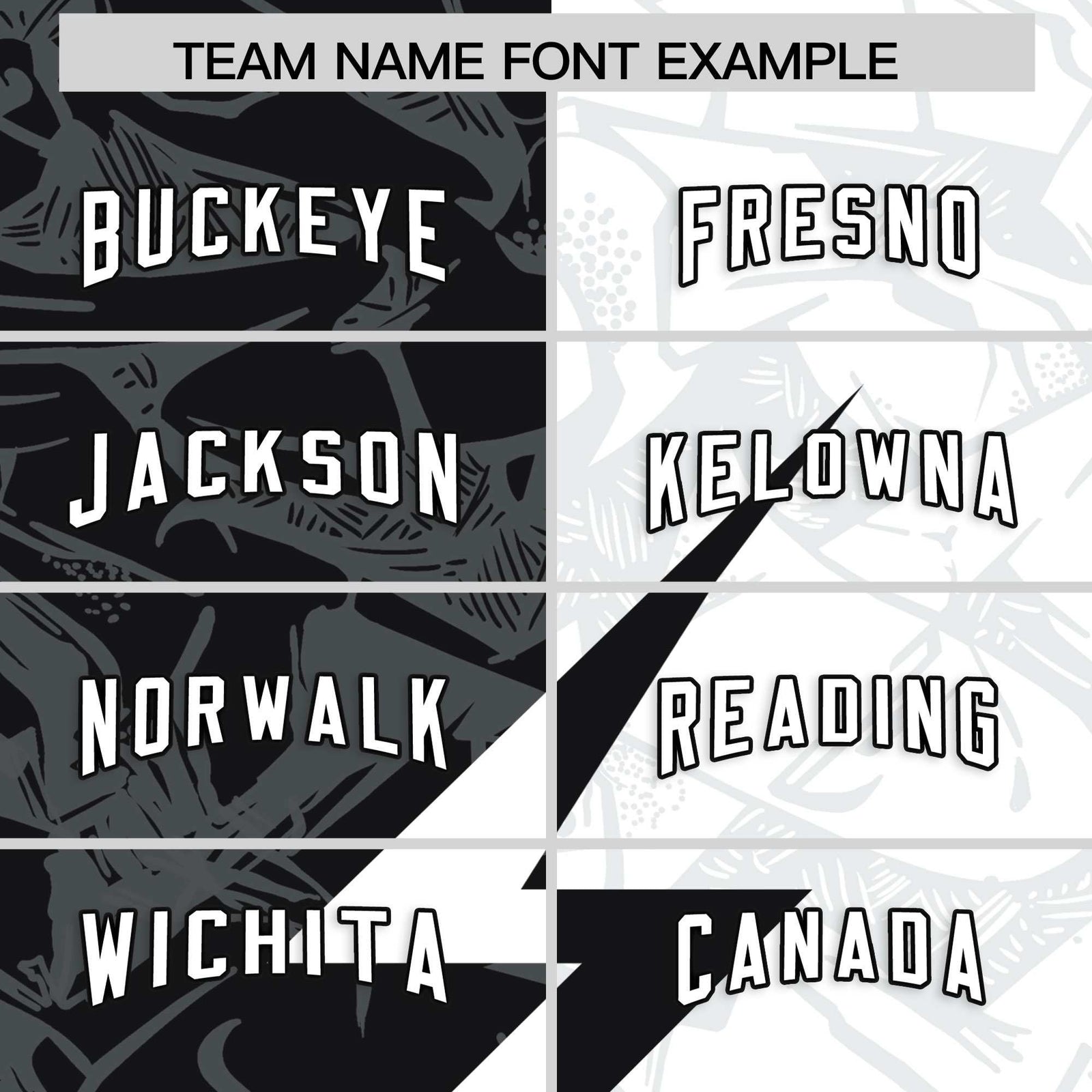 Custom White Black Split Personalized Lightning Pattern Football Jersey