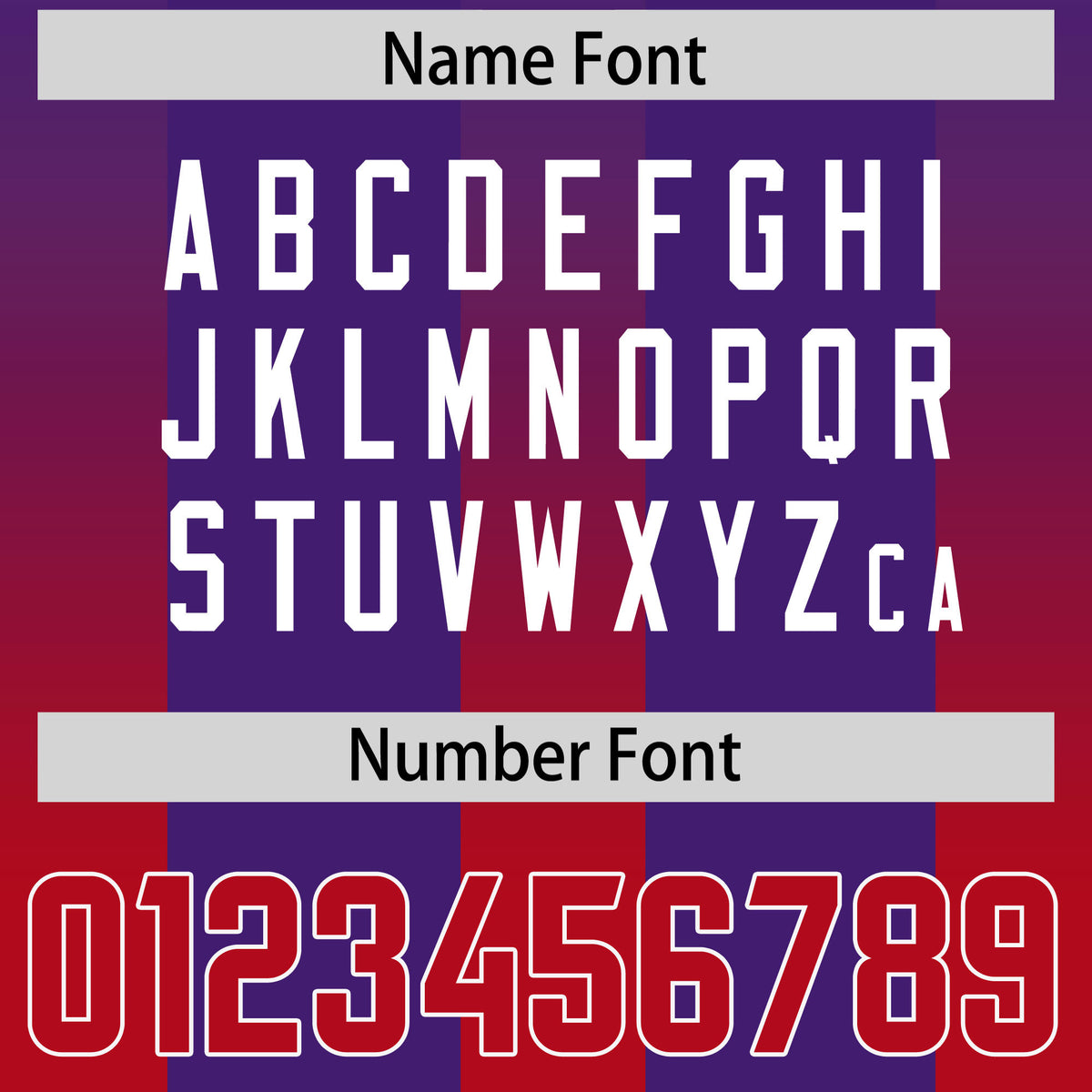 Custom Purple Red Vertical Width Stripe Gradient Fashion Personalized Team Football Jersey