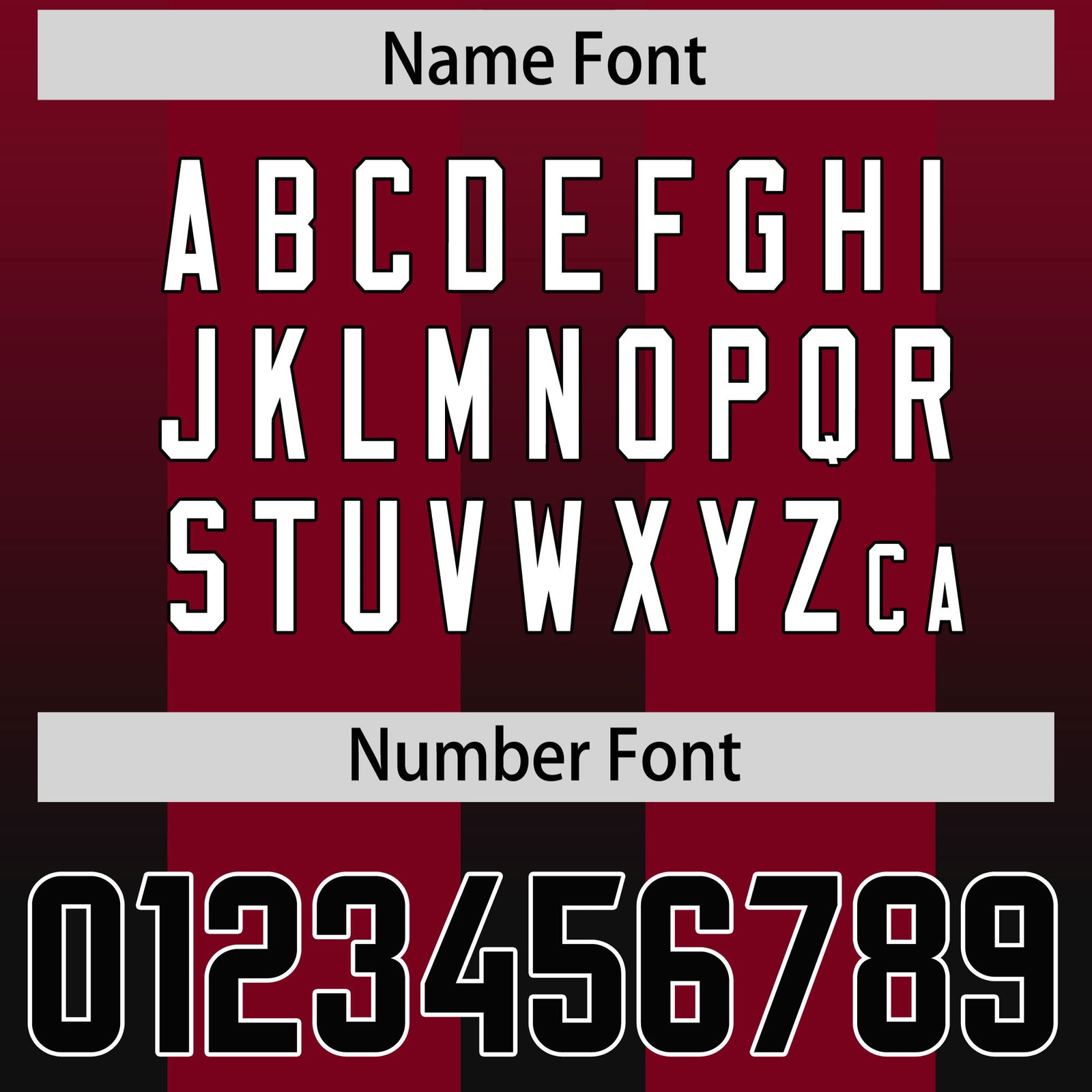 Custom Cardinal Black Vertical Width Stripe Gradient Fashion Personalized Team Football Jersey