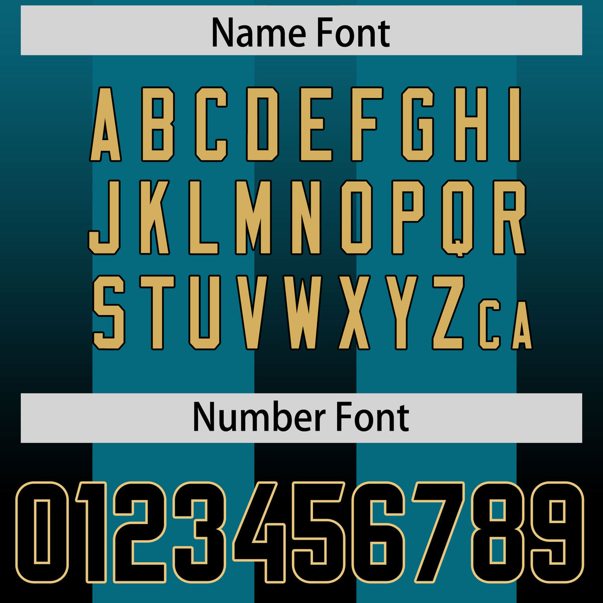 Custom Aqua Black Vertical Width Stripe Gradient Fashion Personalized Team Football Jersey