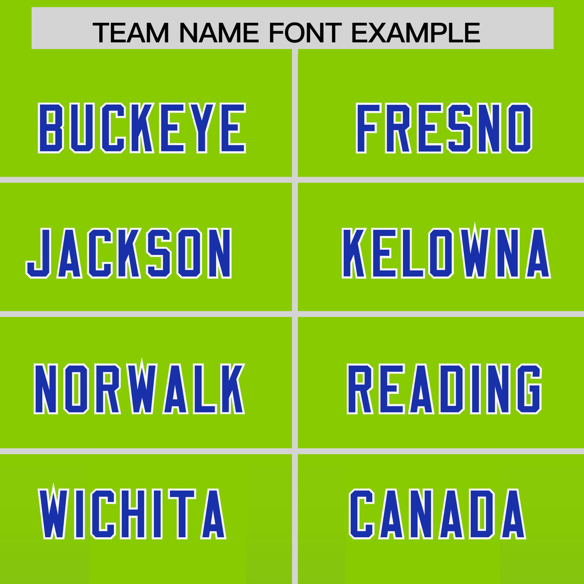 Custom Neon Green Royal Vertical Width Stripe Gradient Fashion Personalized Team Football Jersey