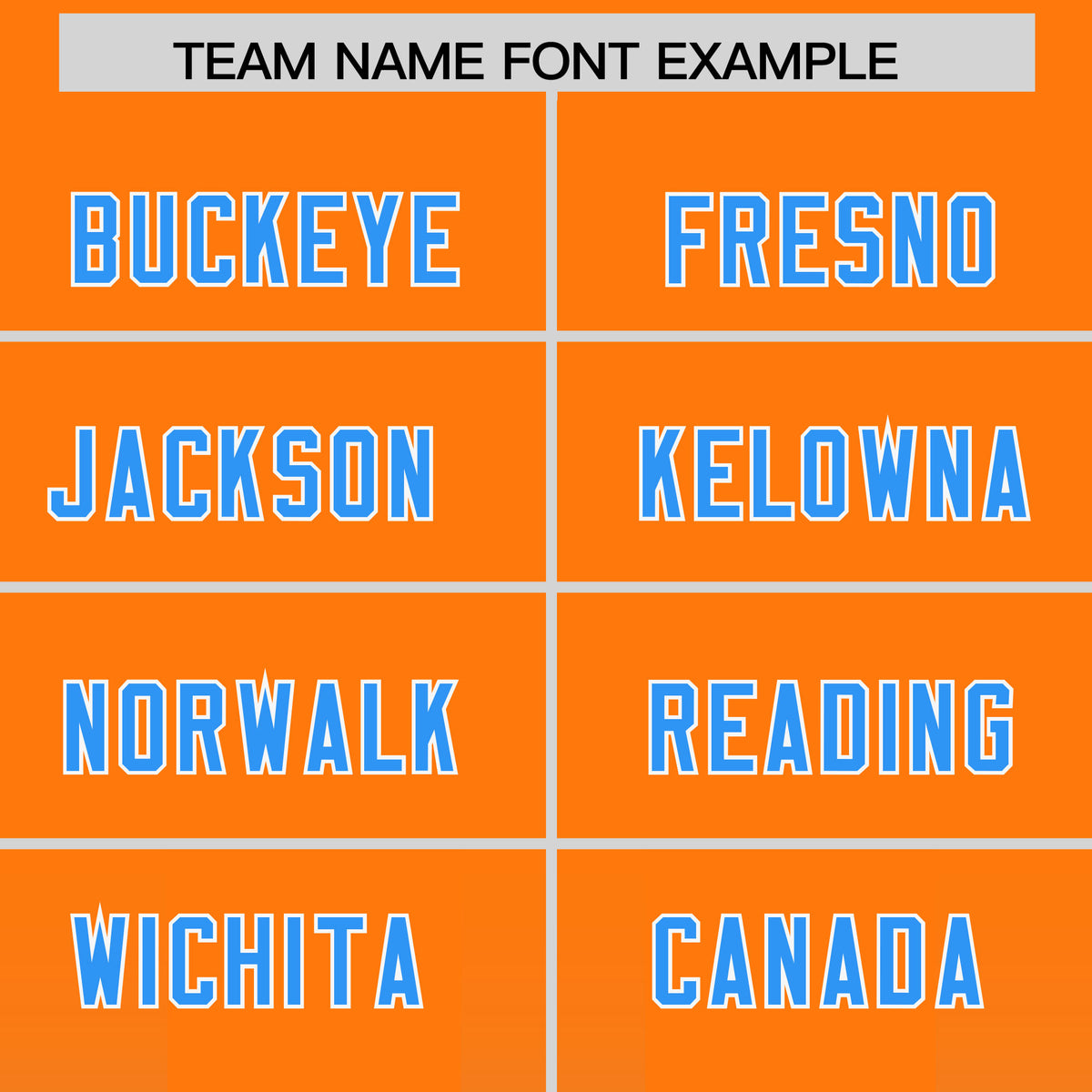 Custom Orange Light Blue Vertical Width Stripe Gradient Fashion Personalized Team Football Jersey