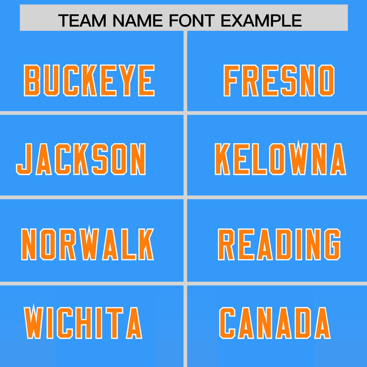 Custom Light Blue Orange Vertical Width Stripe Gradient Fashion Personalized Team Football Jersey