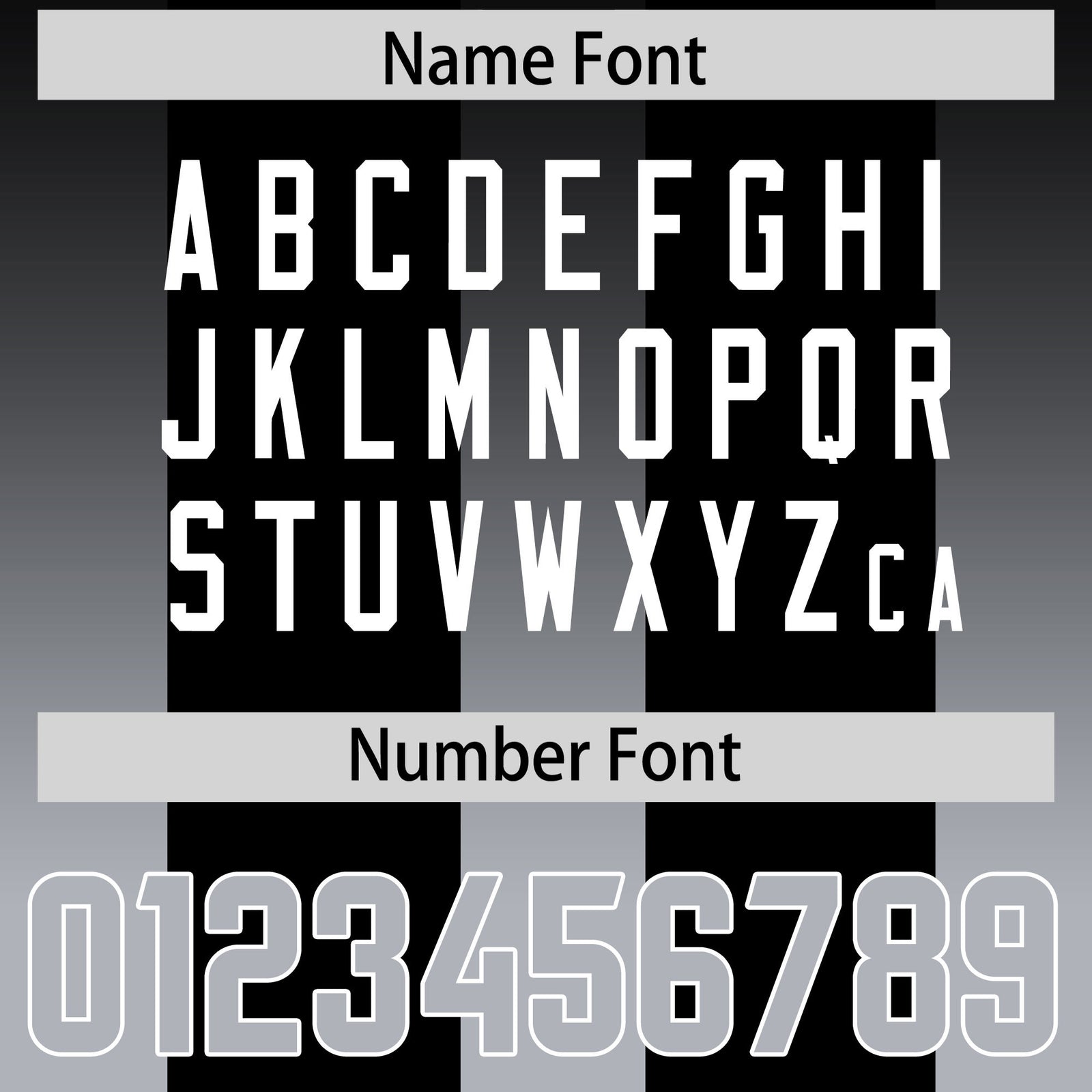 Custom Black Gray Vertical Width Stripe Gradient Fashion Personalized Team Football Jersey