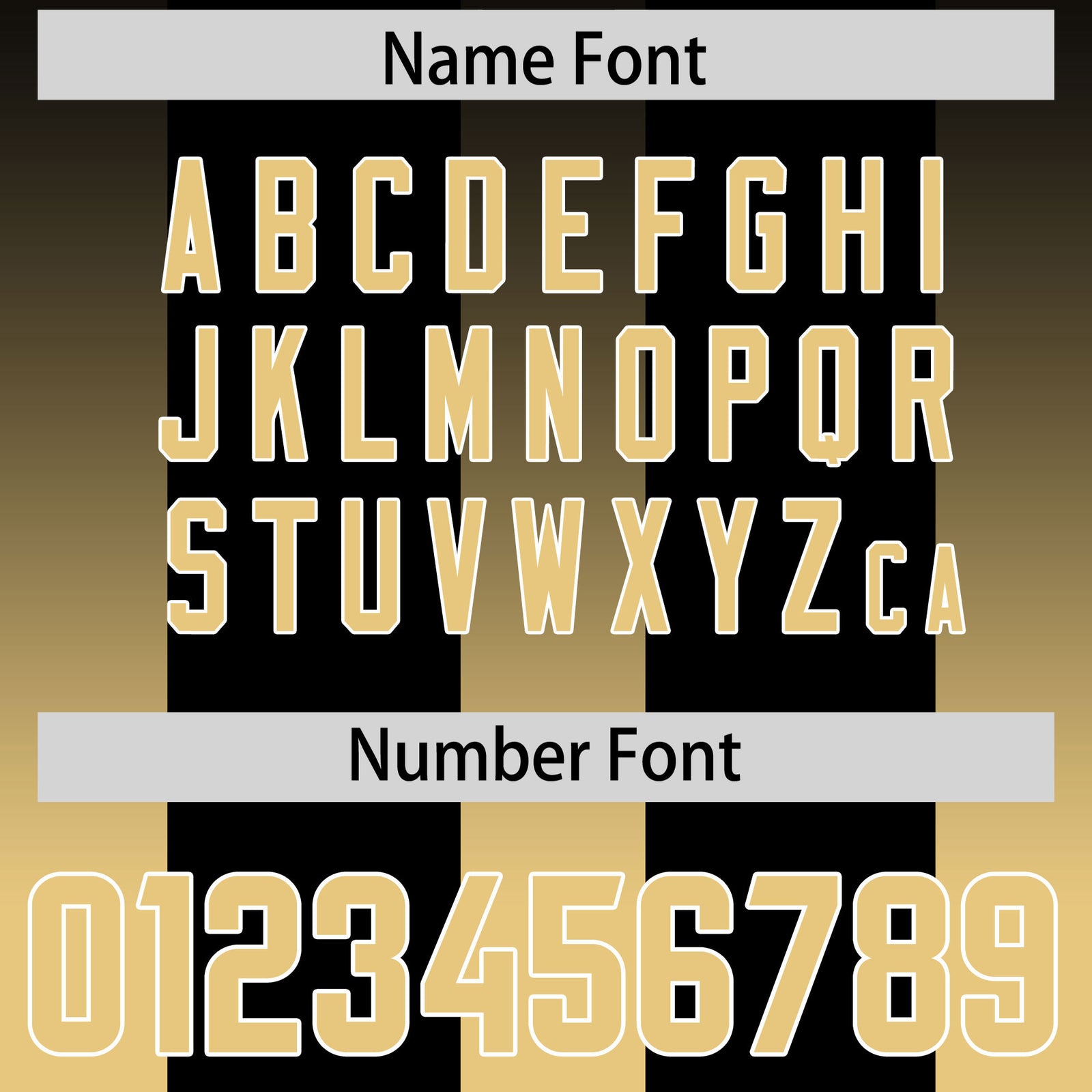 Custom Black Khaki Vertical Width Stripe Gradient Fashion Personalized Team Football Jersey