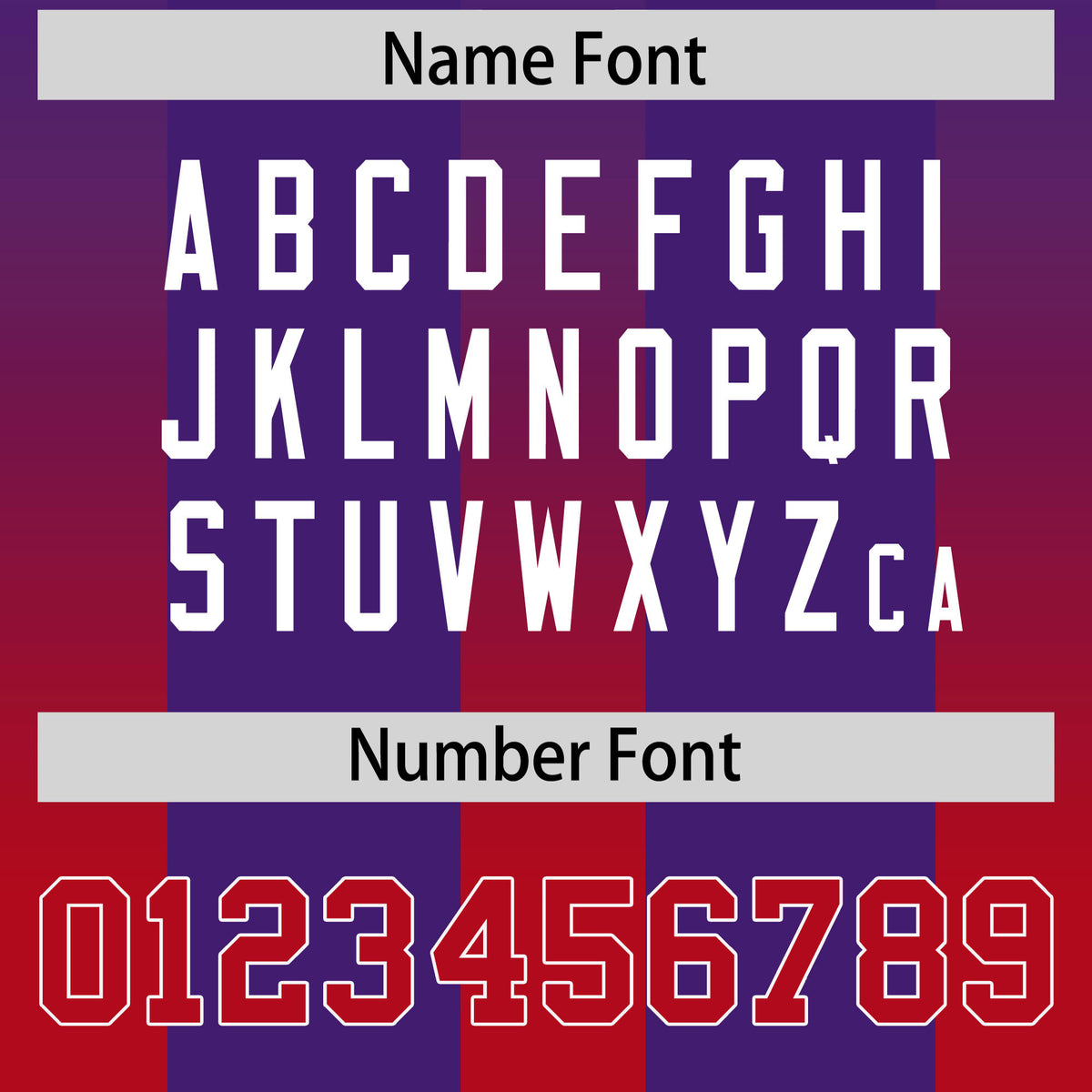 Custom Purple Red Vertical Width Stripe Gradient Fashion Personalized Team Football Jersey