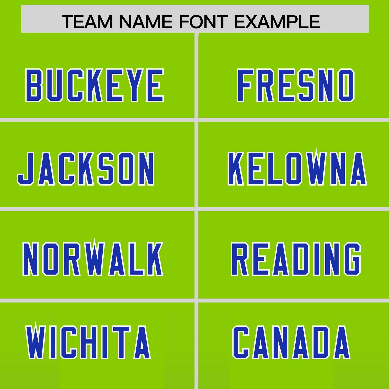 Custom Neon Green Royal Vertical Width Stripe Gradient Fashion Personalized Team Football Jersey