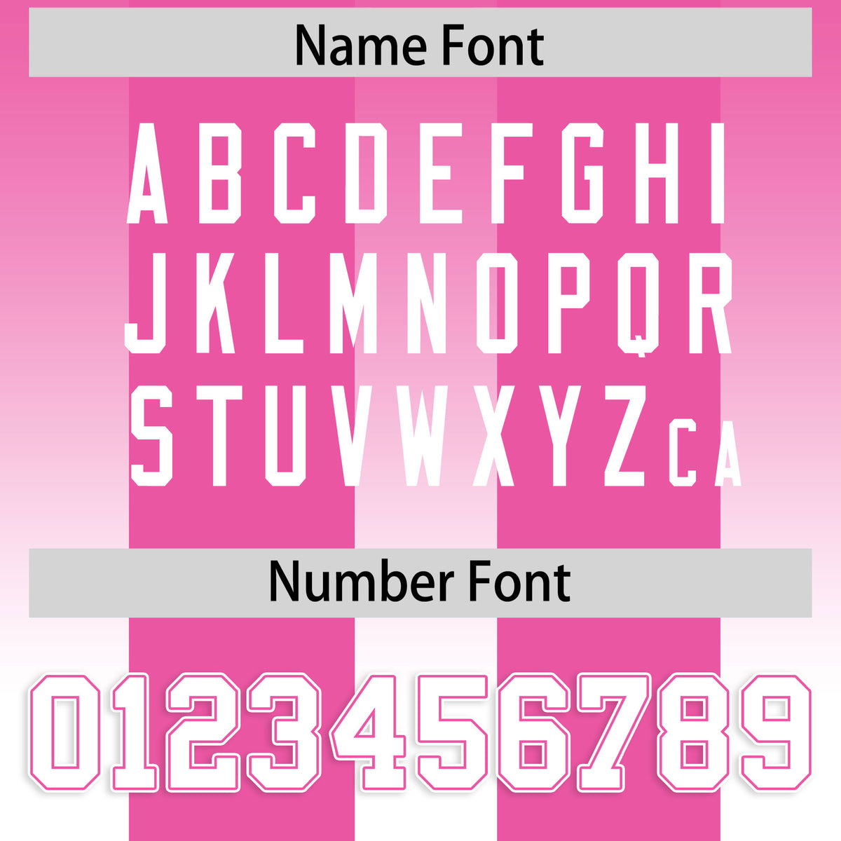 Custom Pink White Vertical Width Stripe Gradient Fashion Personalized Team Football Jersey