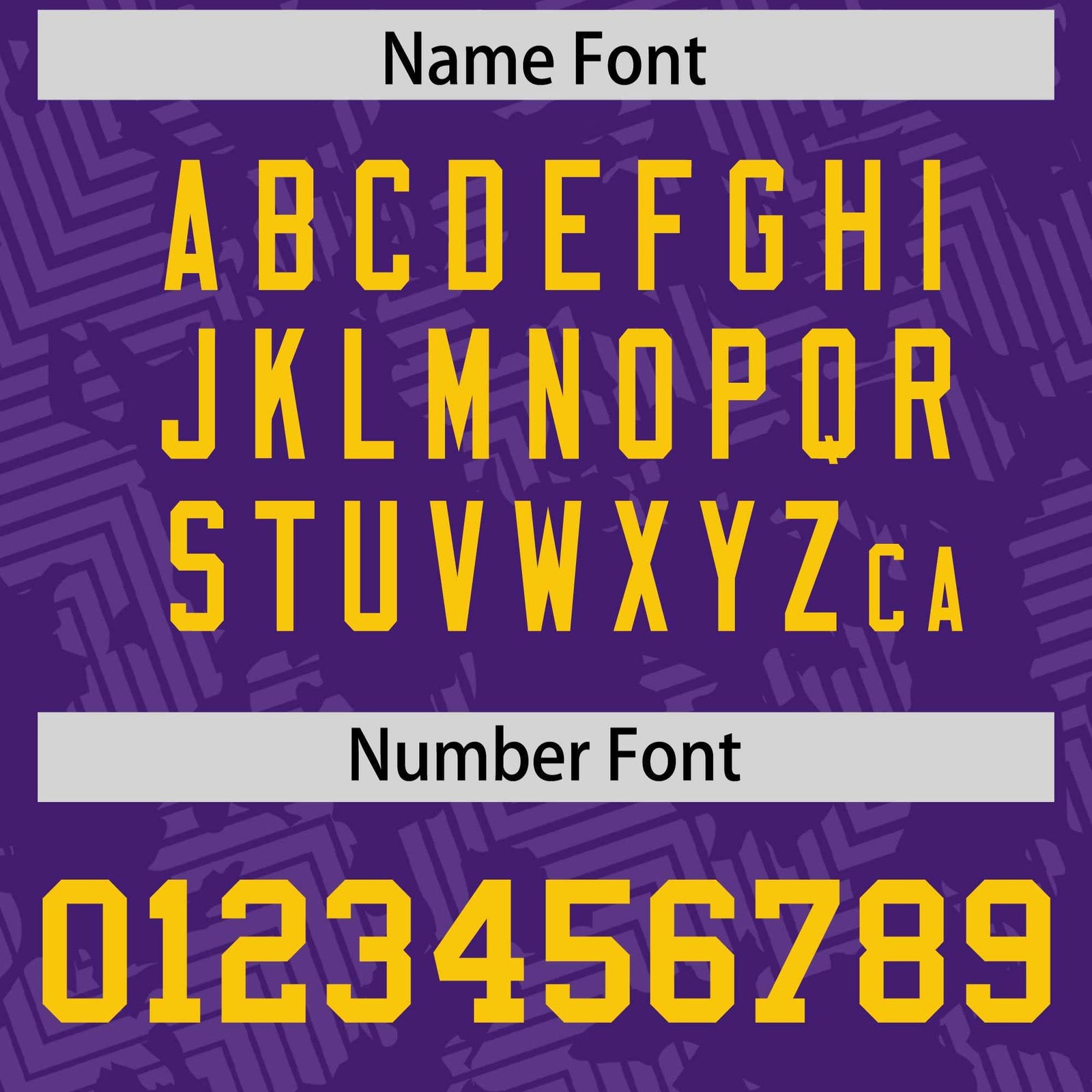 Custom Purple Gold Personalized Graffiti Line Design Authentic Football Jersey