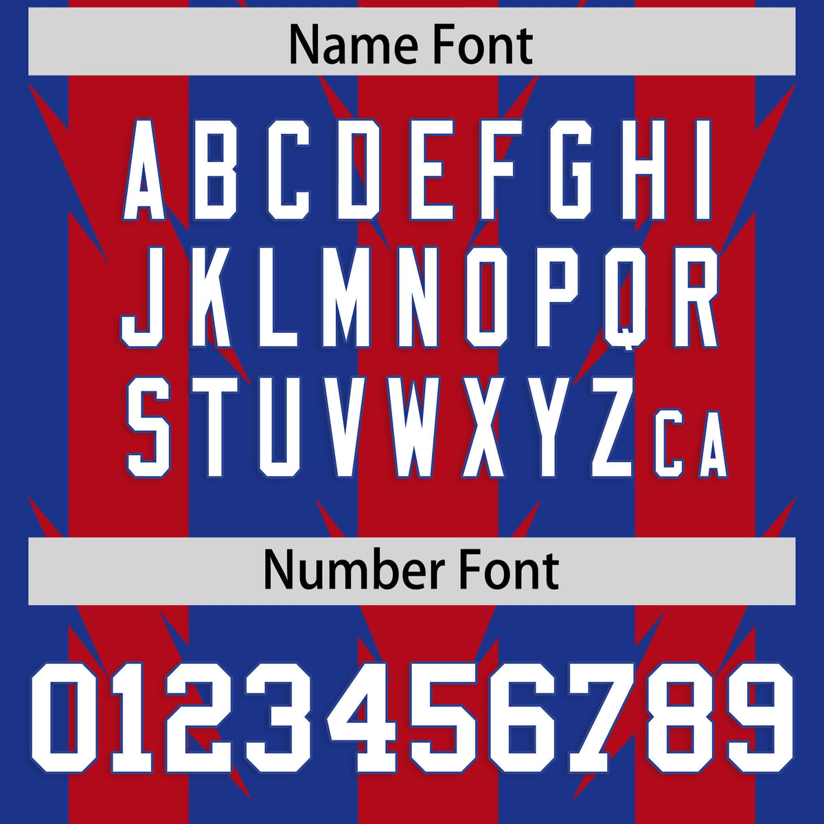 Custom Royal and Red Graffiti Pattern Practice Flag Football Jerseys For Youth &amp; Mens| KXKSHOP